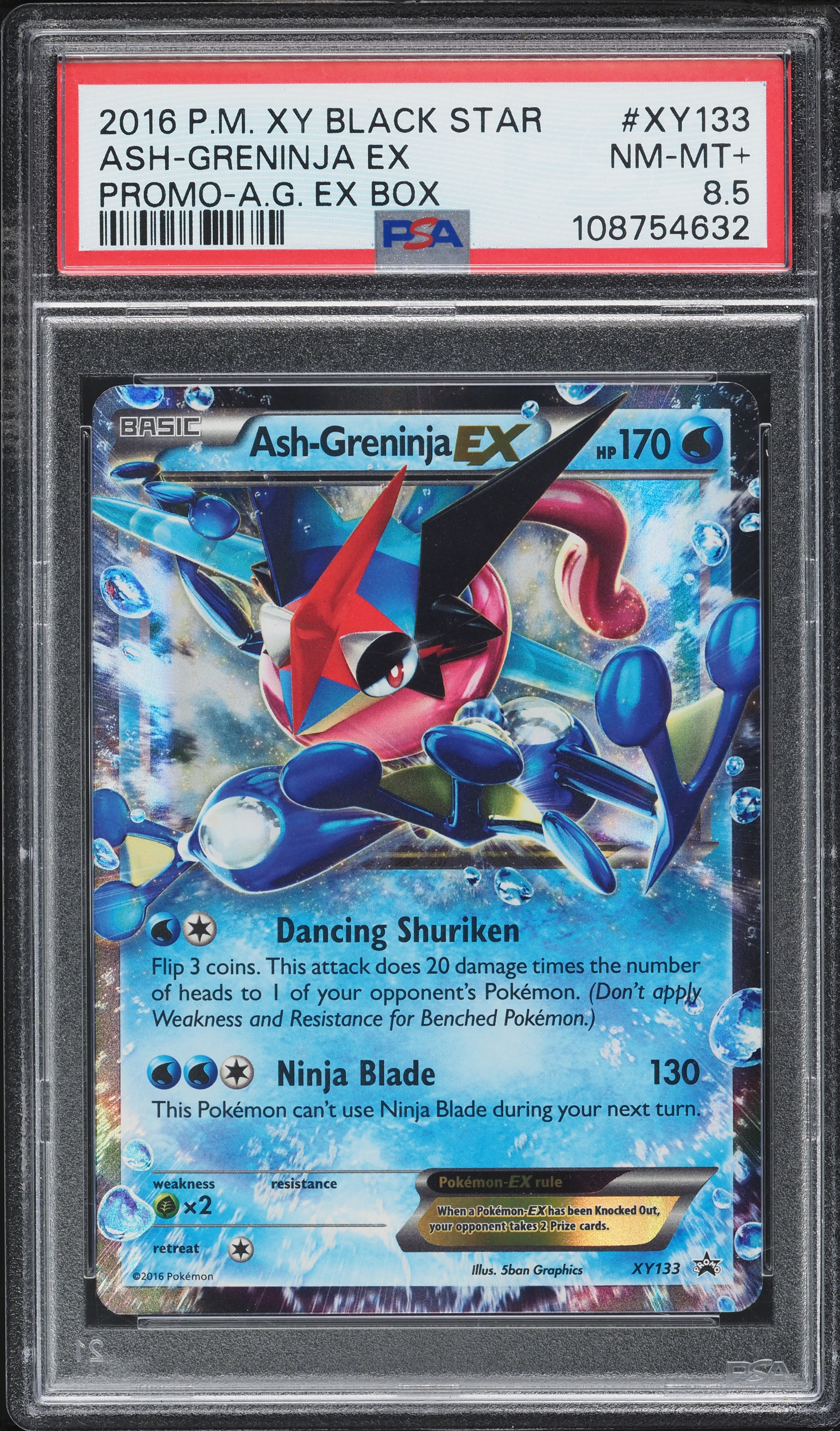 greninja ex pokemon card price CardGRENINJA EXSR(083/066) (SV5a) Japanese Single Fandom Tokyo Card Number / Rarity 2016 Pokemon XY Black Star