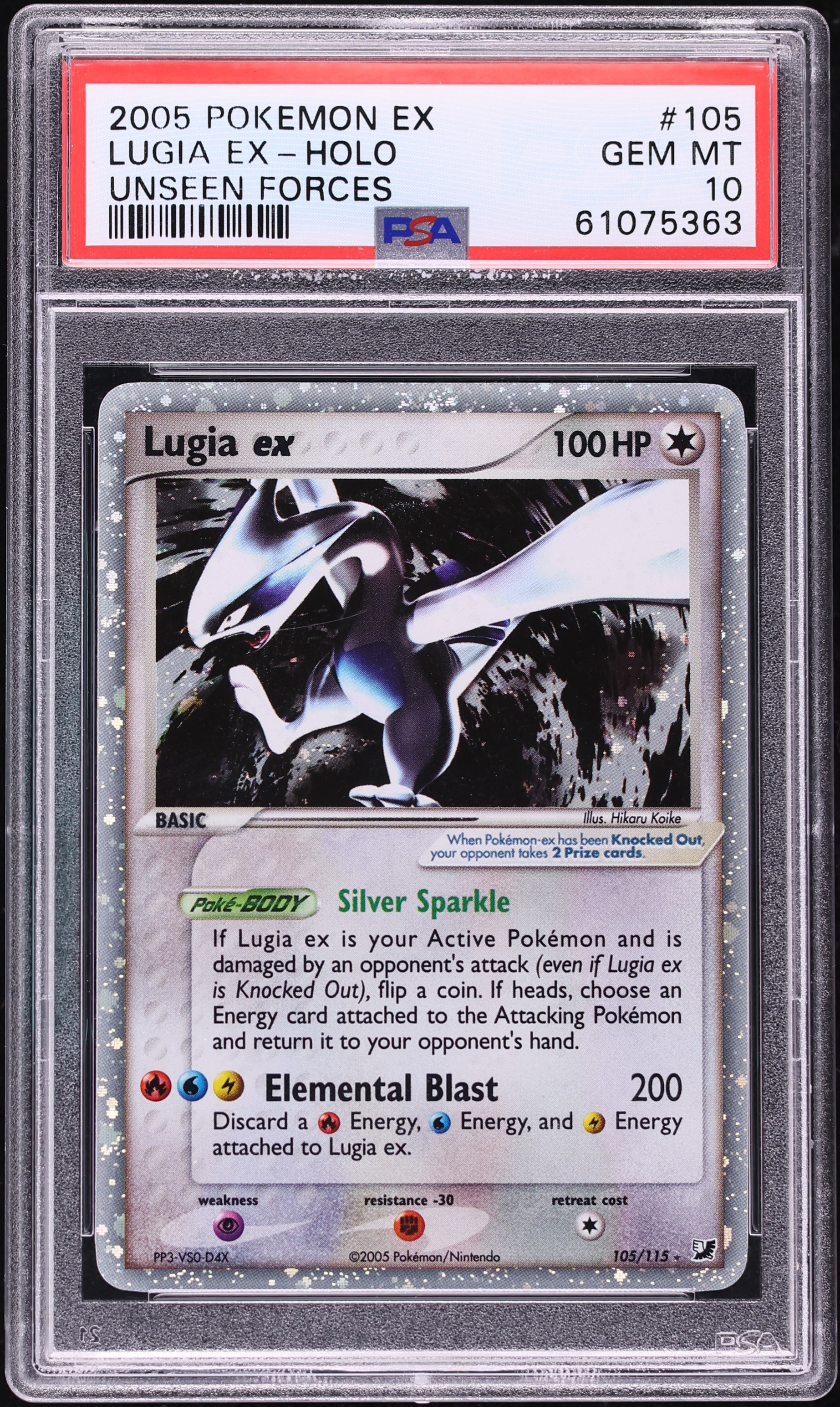 lugia ex pokemon card price - Scarlet & Violet - Classic Collection Promos - Team Plasma Pokemon TCG Lugia ex (Jumbo)