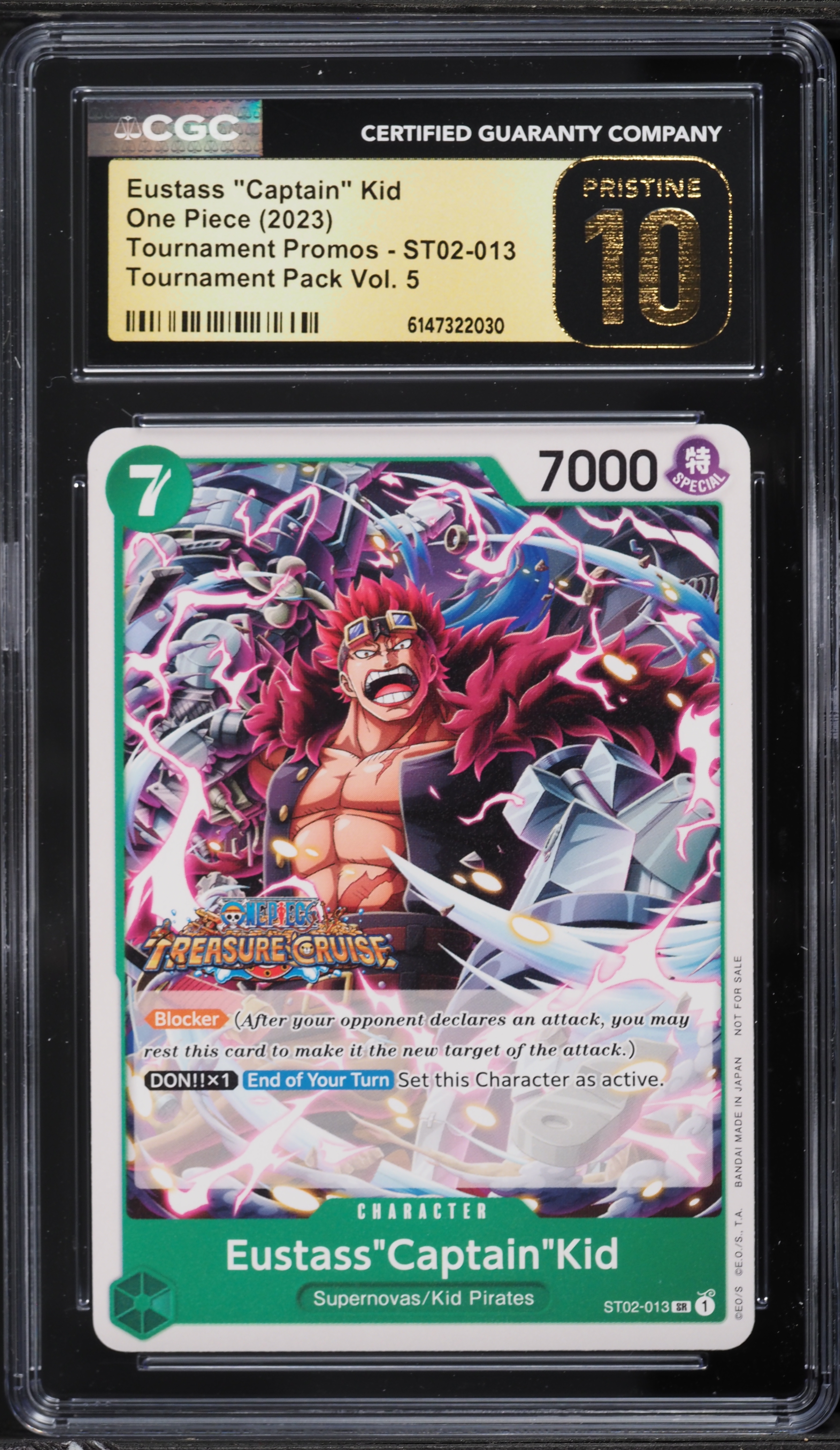 2023 One Piece Promo Tournament Pack Vol. 5 SR Eustass 