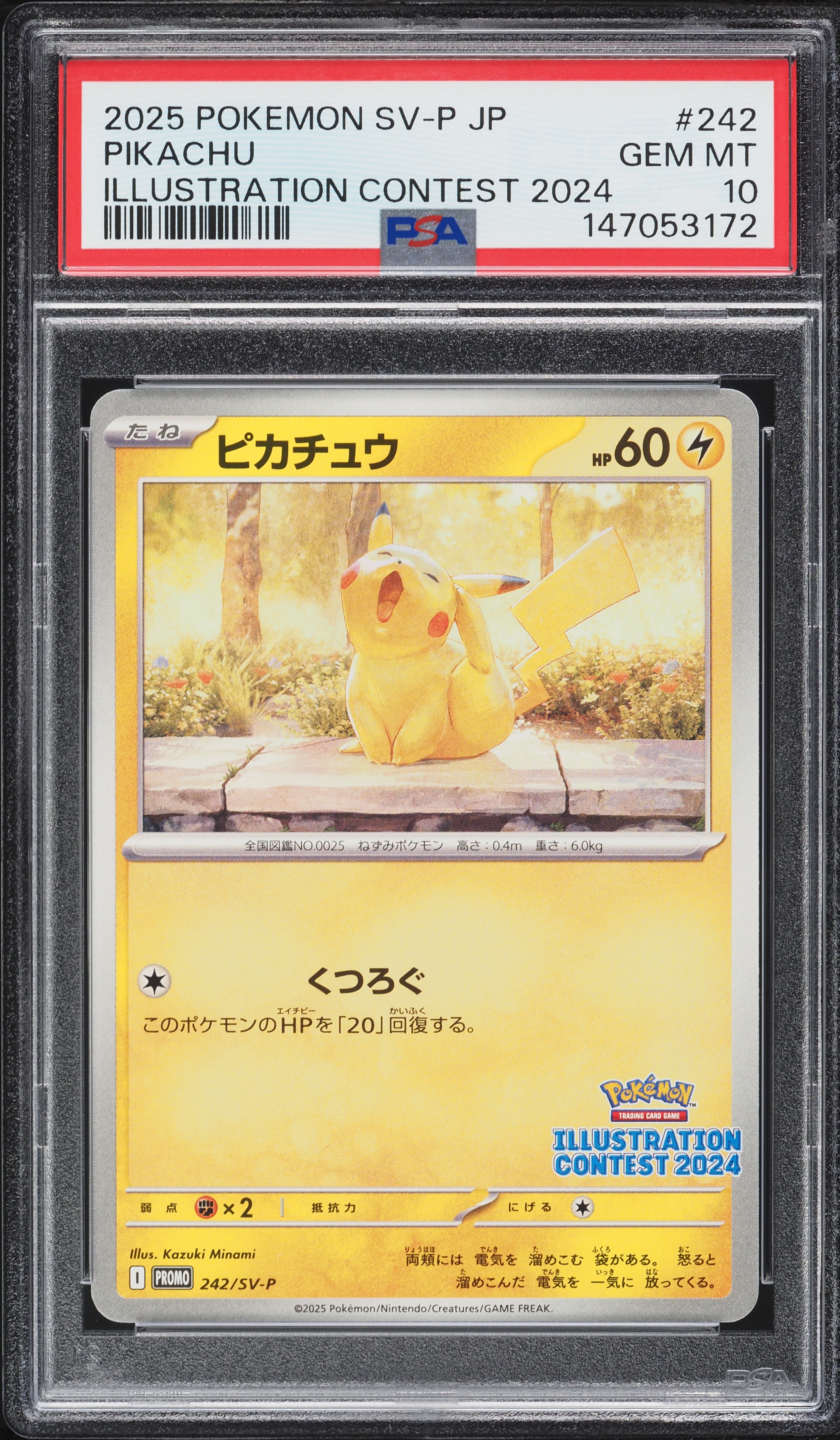 2025 Pokemon Japanese Scarlet & Violet Promo Illustration Contest 