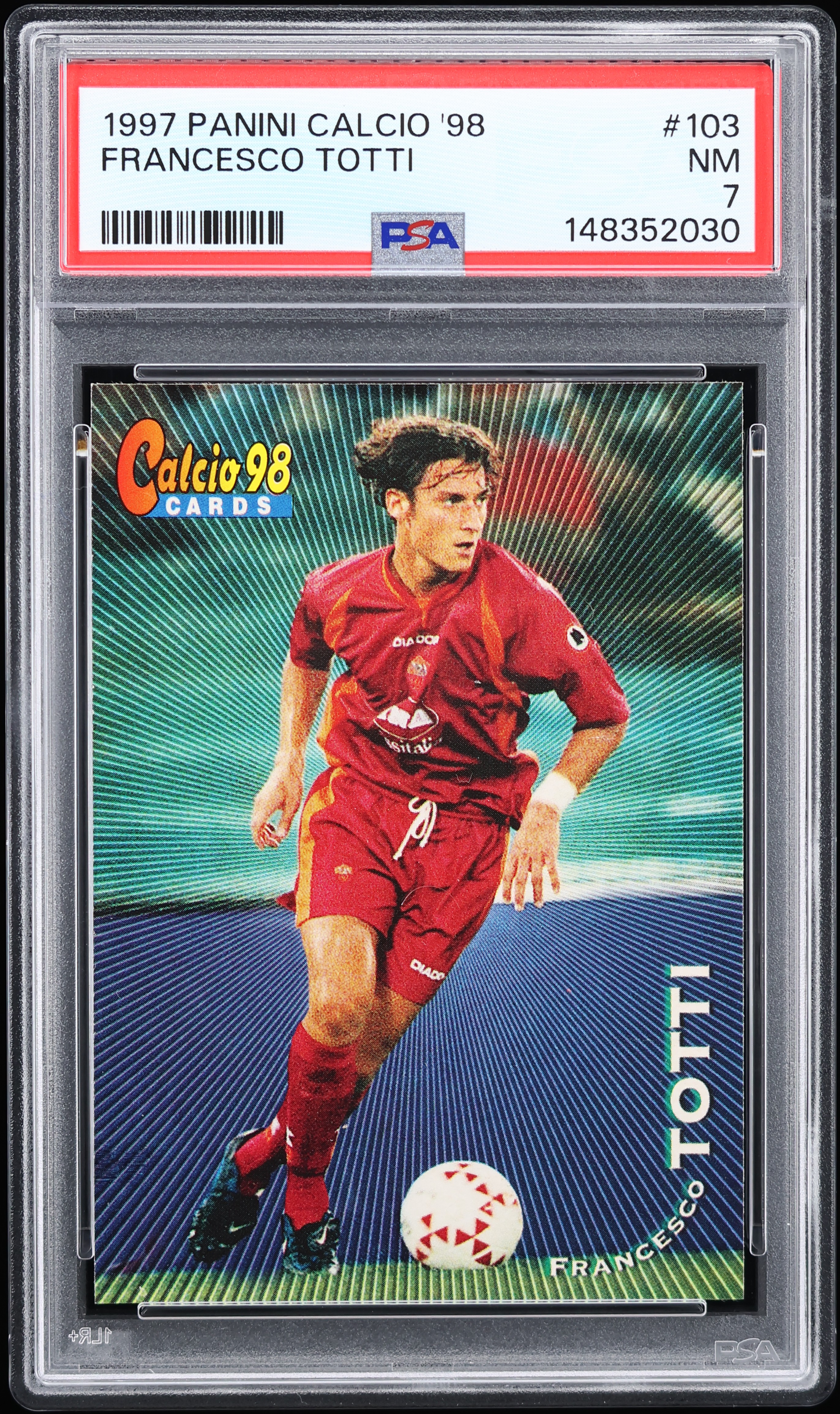 Auto Francesco Totti Panini Mosaic 2021-22 Autograph 直筆サイン