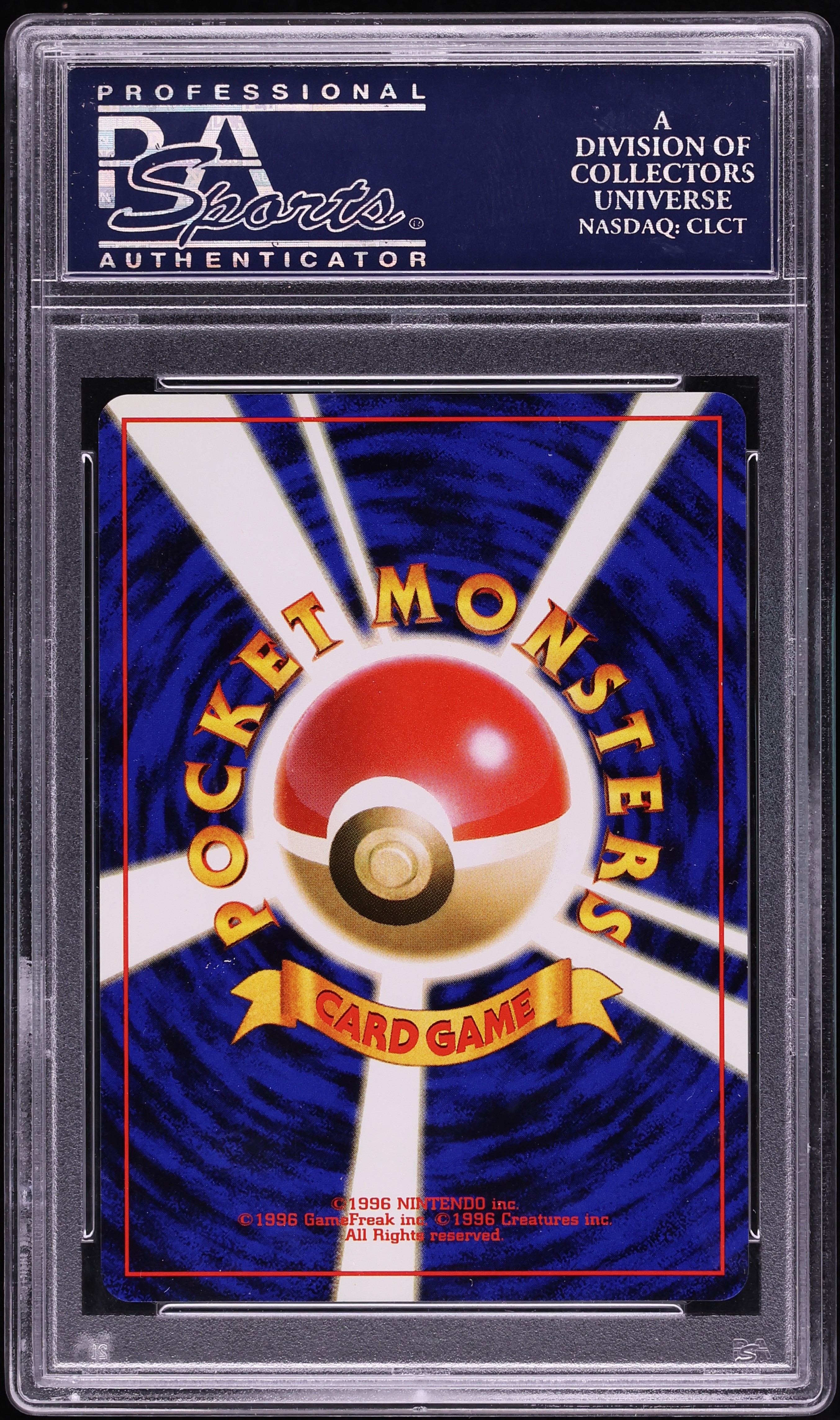 1996 Pokemon Japanese Basic Holo Charizard #6 PSA 9 MINT on