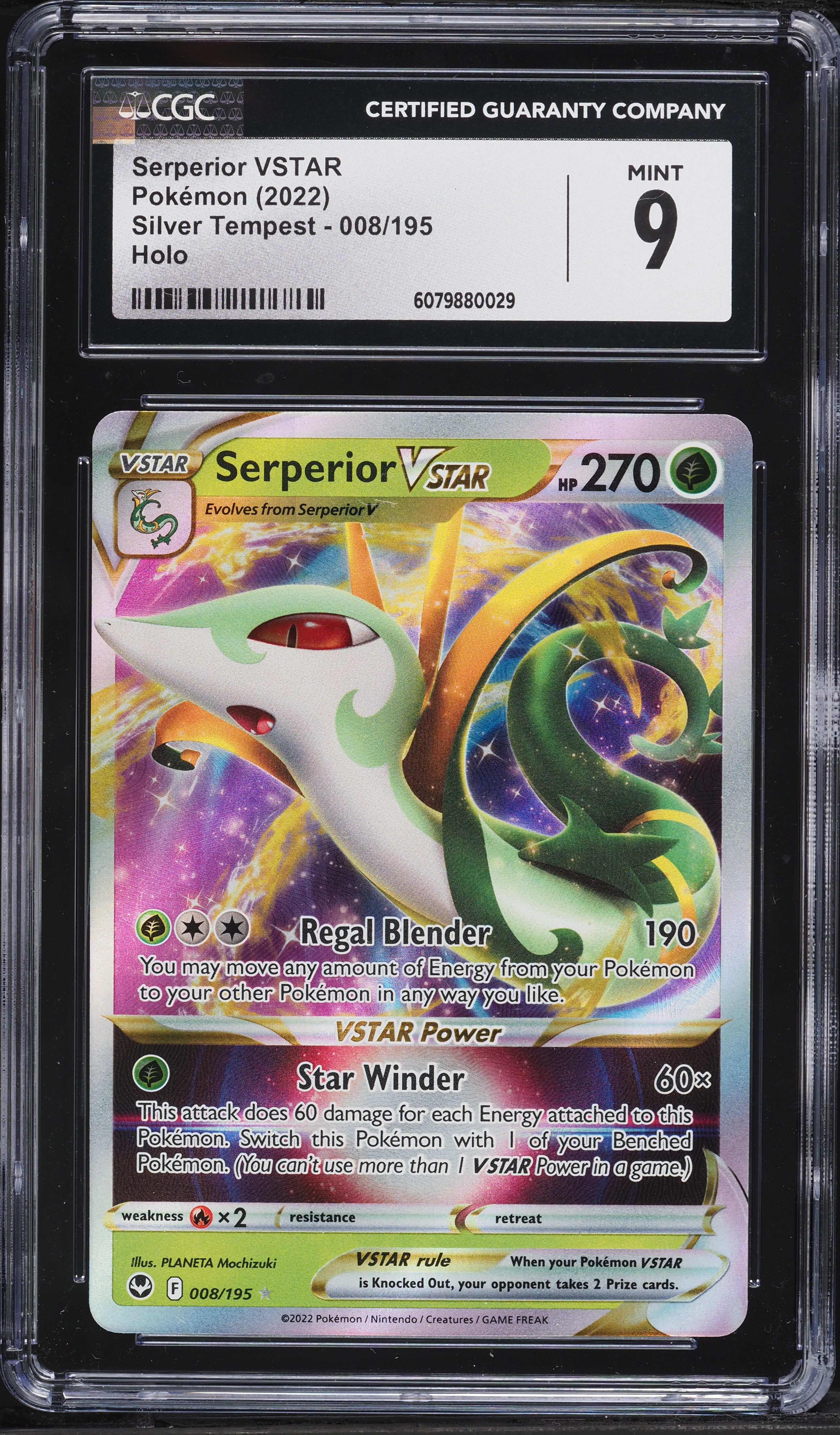 serperior vstar pokemon card price V & 008/195- Silver Tempest - Ultra Rare Lot [2G] Regal Blender (190) You may move any amount of Energy from your Pokémon to your other Pokémon in any way you like Serperior VSTAR