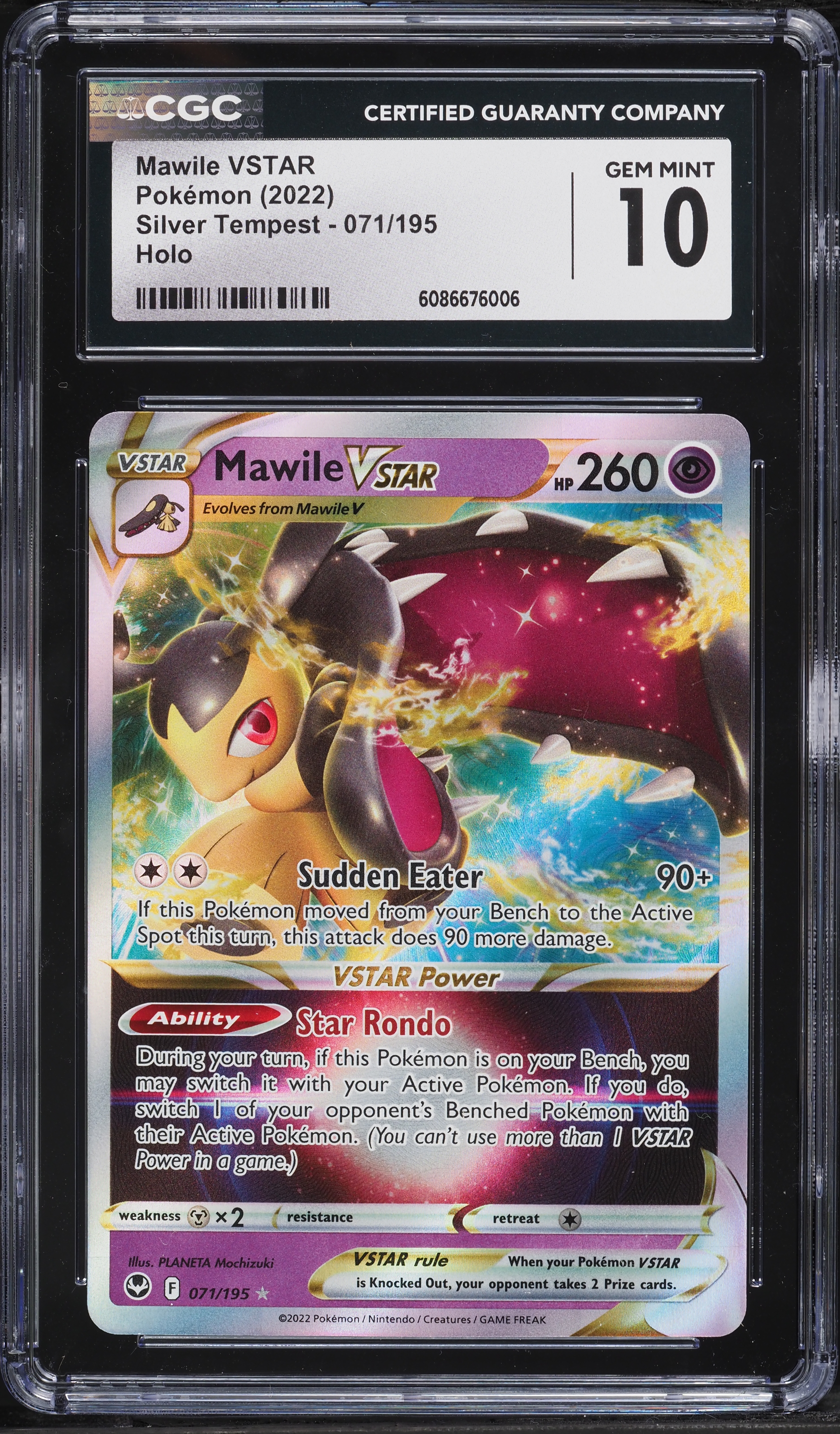 mawile vstar pokemon card price (071/195) this attack does 90 more damage Mawile VSTAR 071/195 Swsh12: Sword