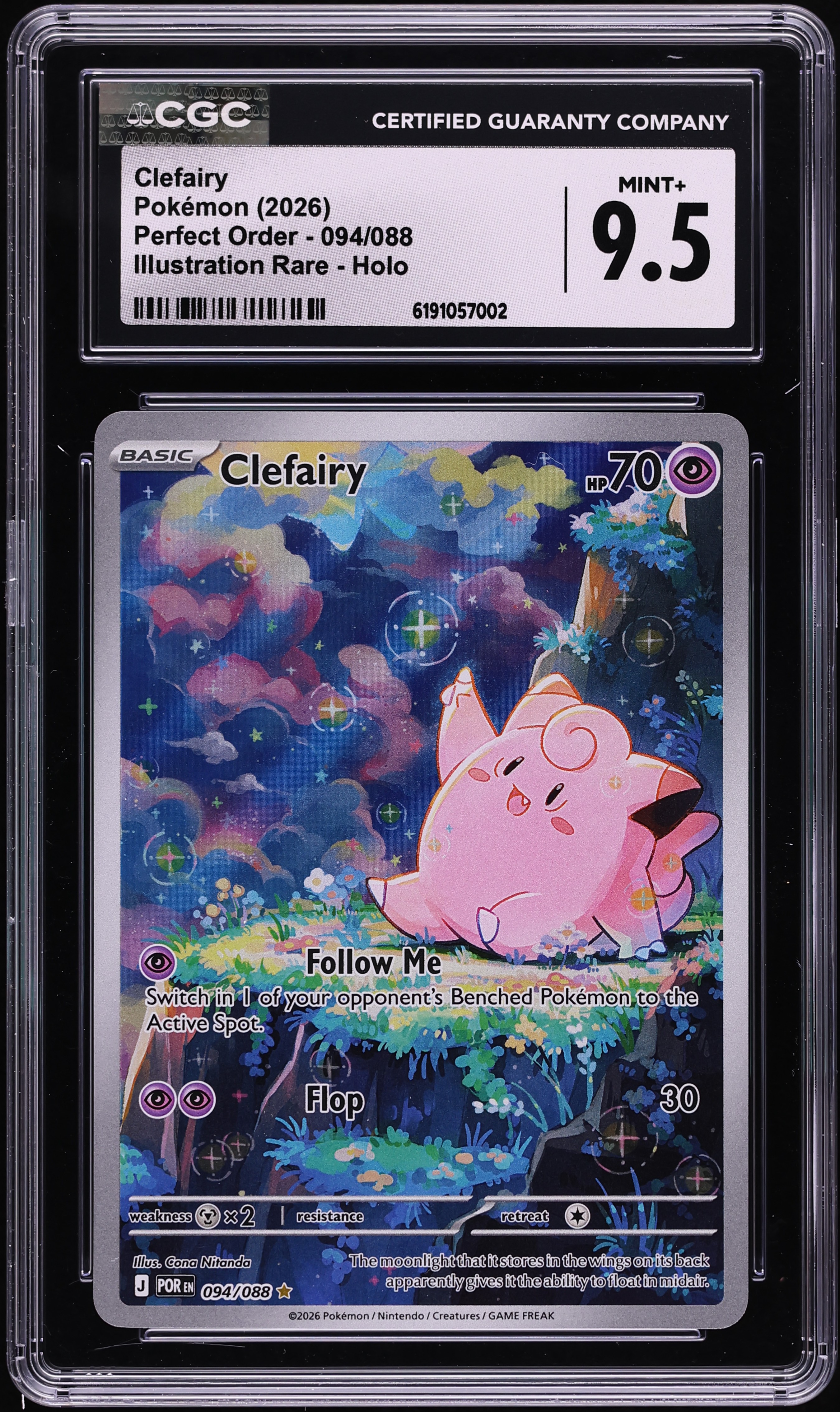 how much is a clefairy pokemon card worth 077 - Reverse Holofoil Diamond and Pearl Colorless Colorless Sing The Defending Pokmon is now Asleep Clefairy Perfect Order Card Value