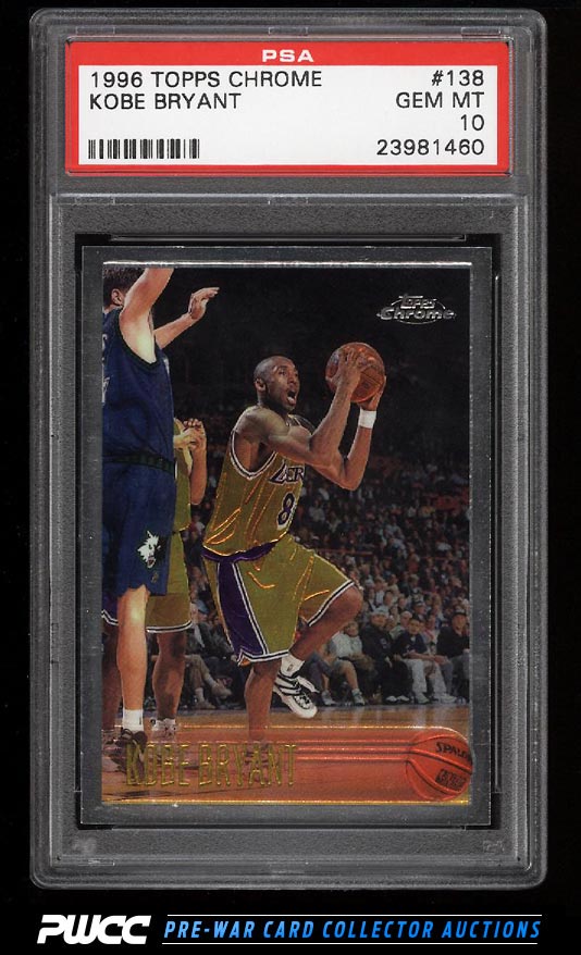 1996 topps kobe bryant 138