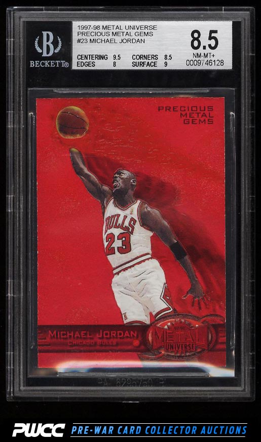 michael jordan 1997 metal universe