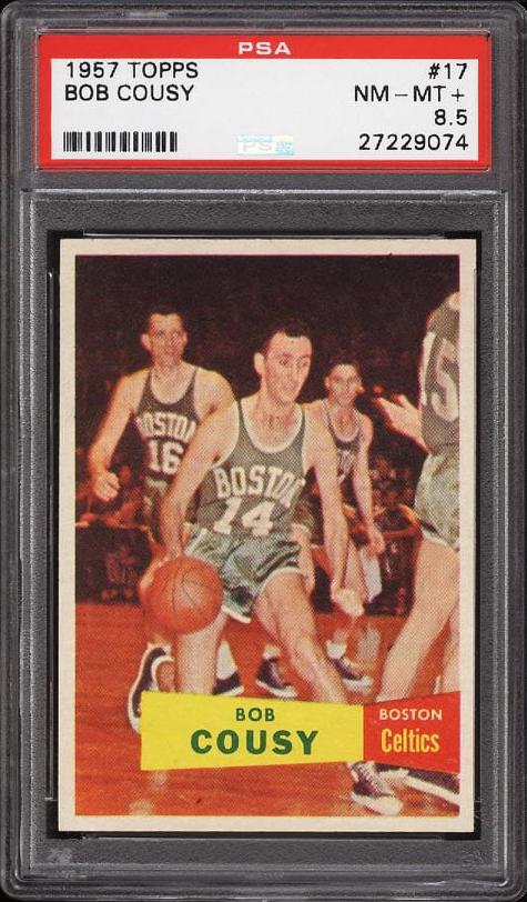 Bob Cousy Card