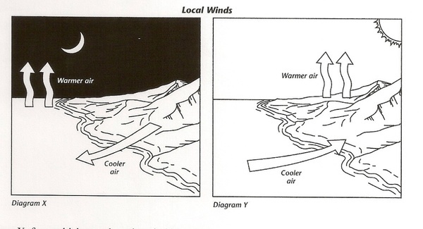 Printables Sea Breeze Diagram quizizz question set global and local winds which diagram shows the formation of a sea breeze