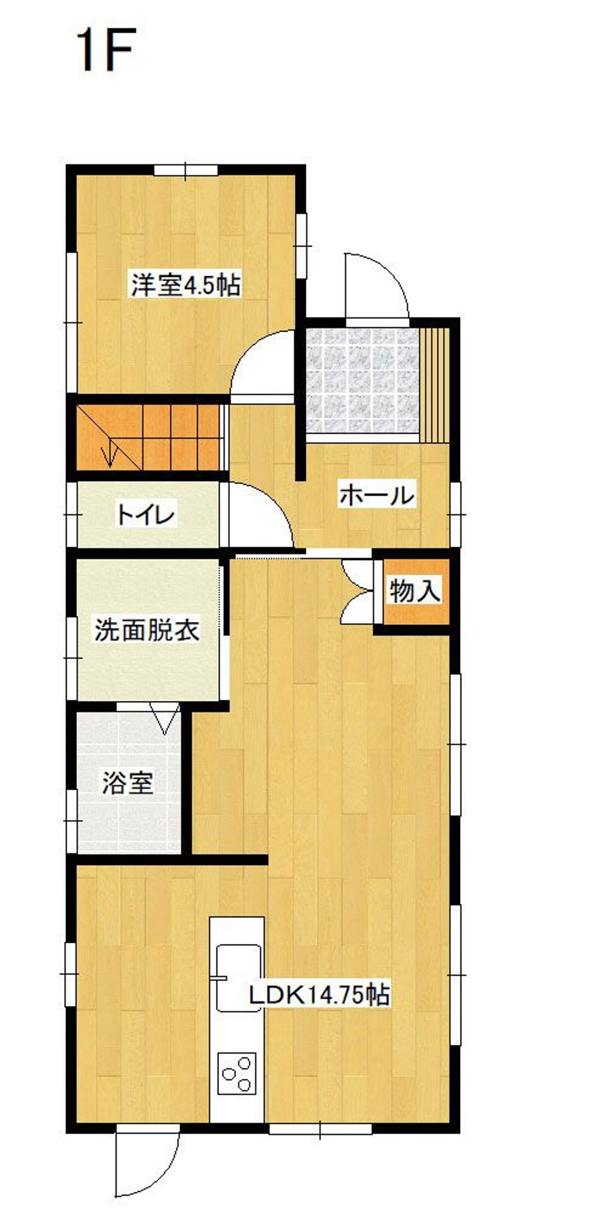 1F　間取り