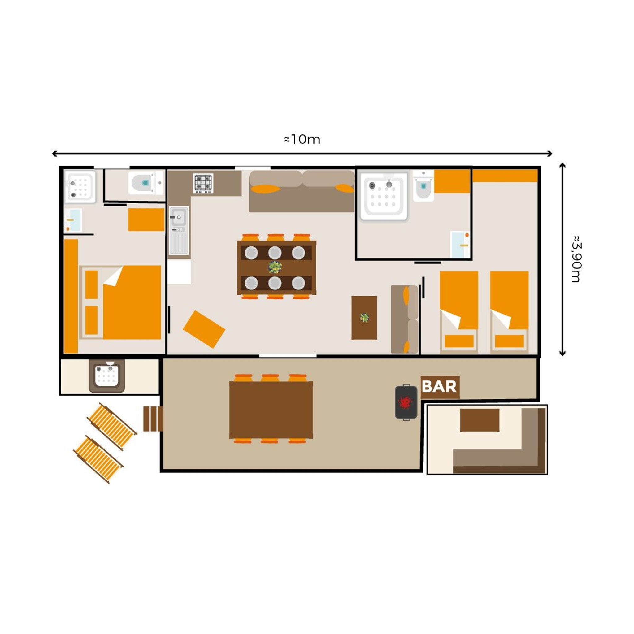 Modèle TAOS_plan-lodge-premium-4p