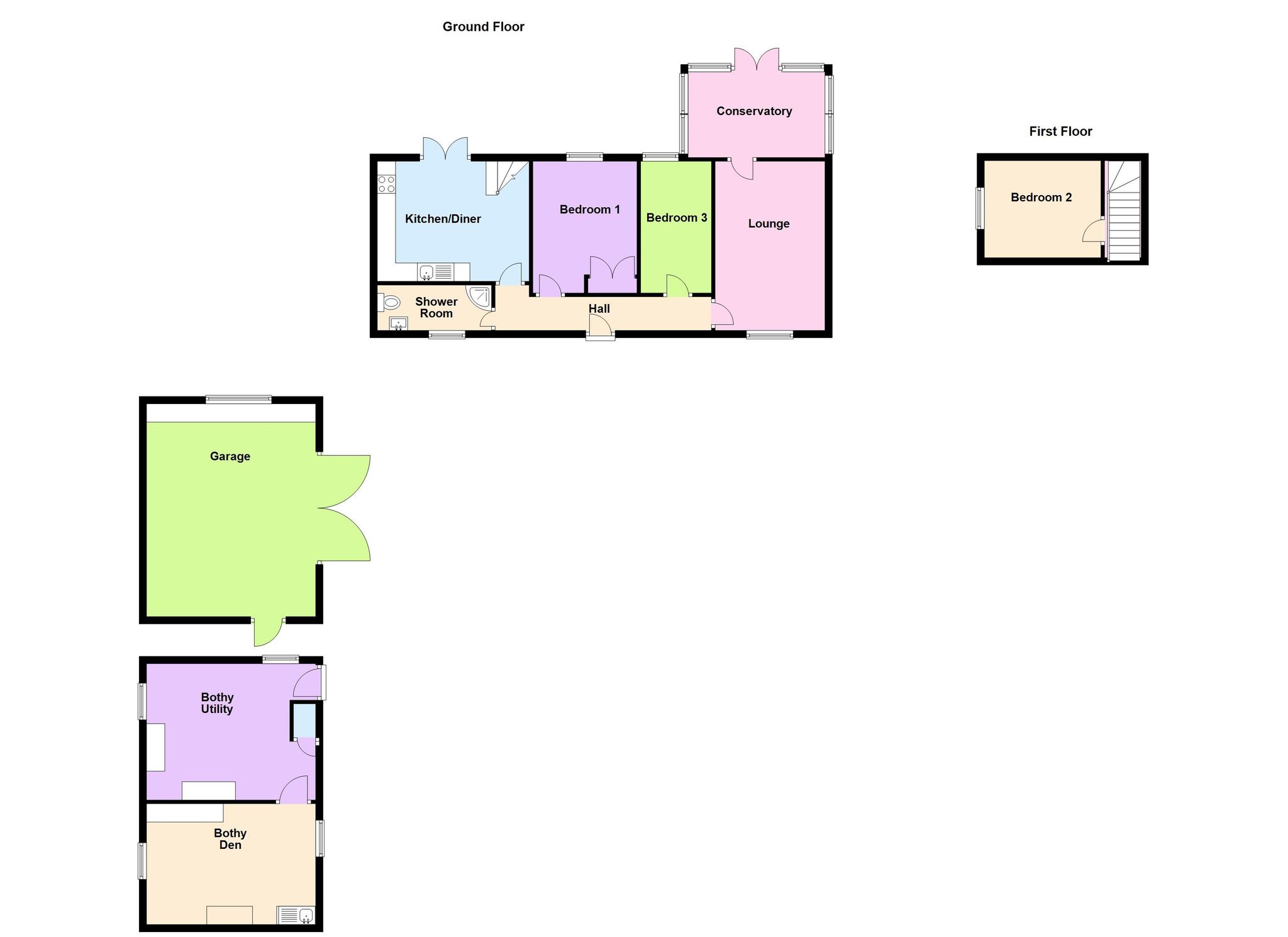 2 Mayfield Cottages, Weydale