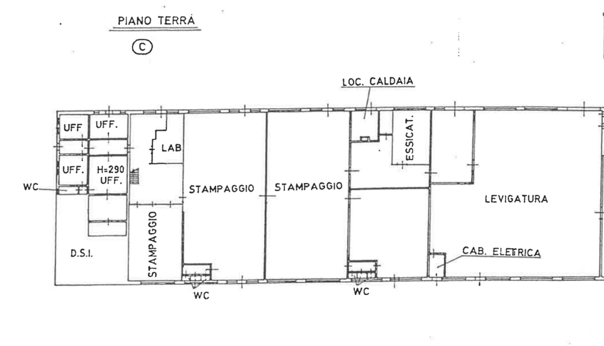 Edificio 1 - interno P.T. SUD