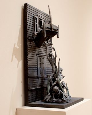 HER BED TOOK HER SAILING LAST NIGHT WITH HER RALPH LAUREN NAUTICAL STRIPED COMFORTER view 2