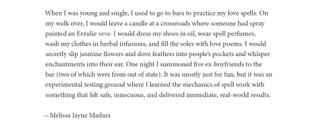 Melissa Jayne Madara Statement