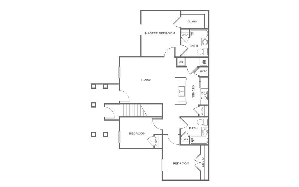 3x2 Floorplan