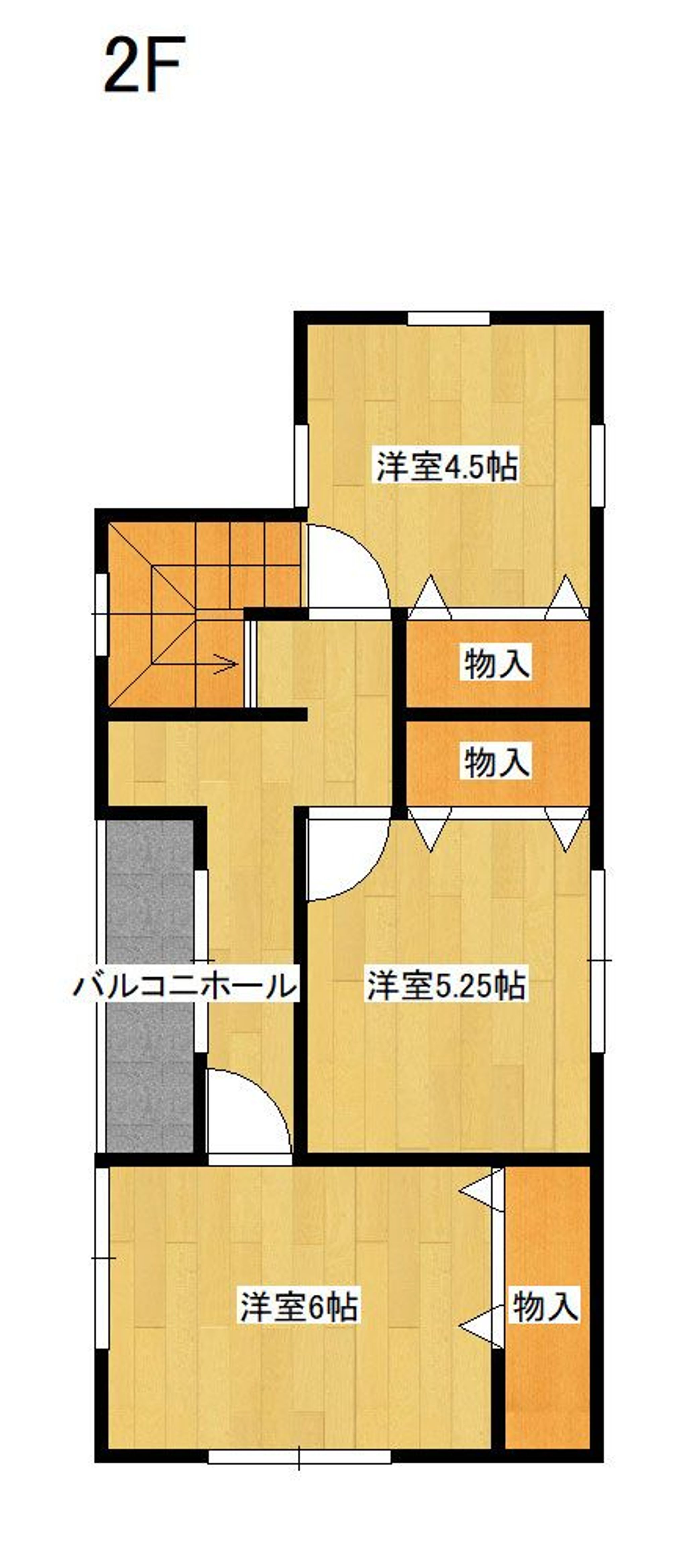2F　間取り