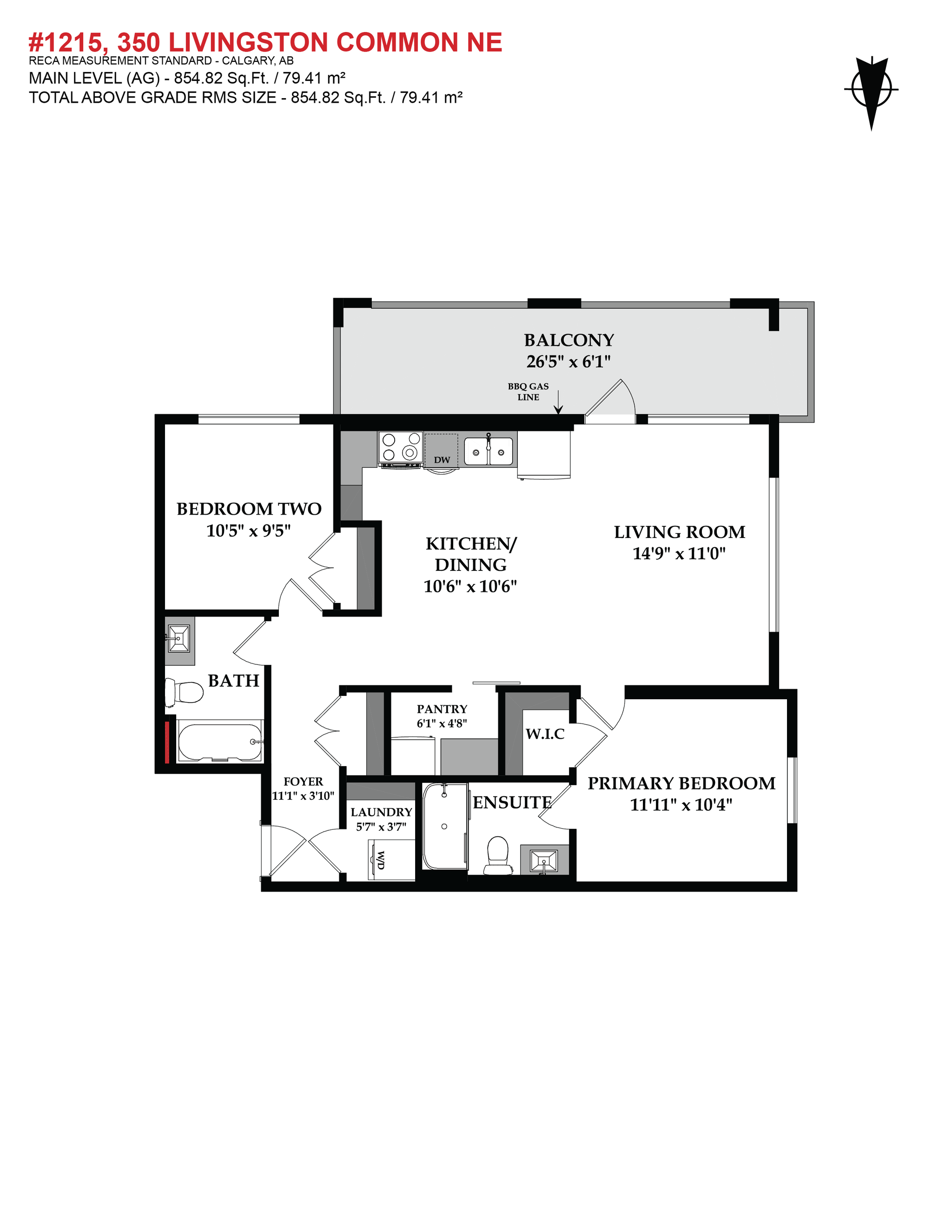 1215, 350 Livingston Common NE