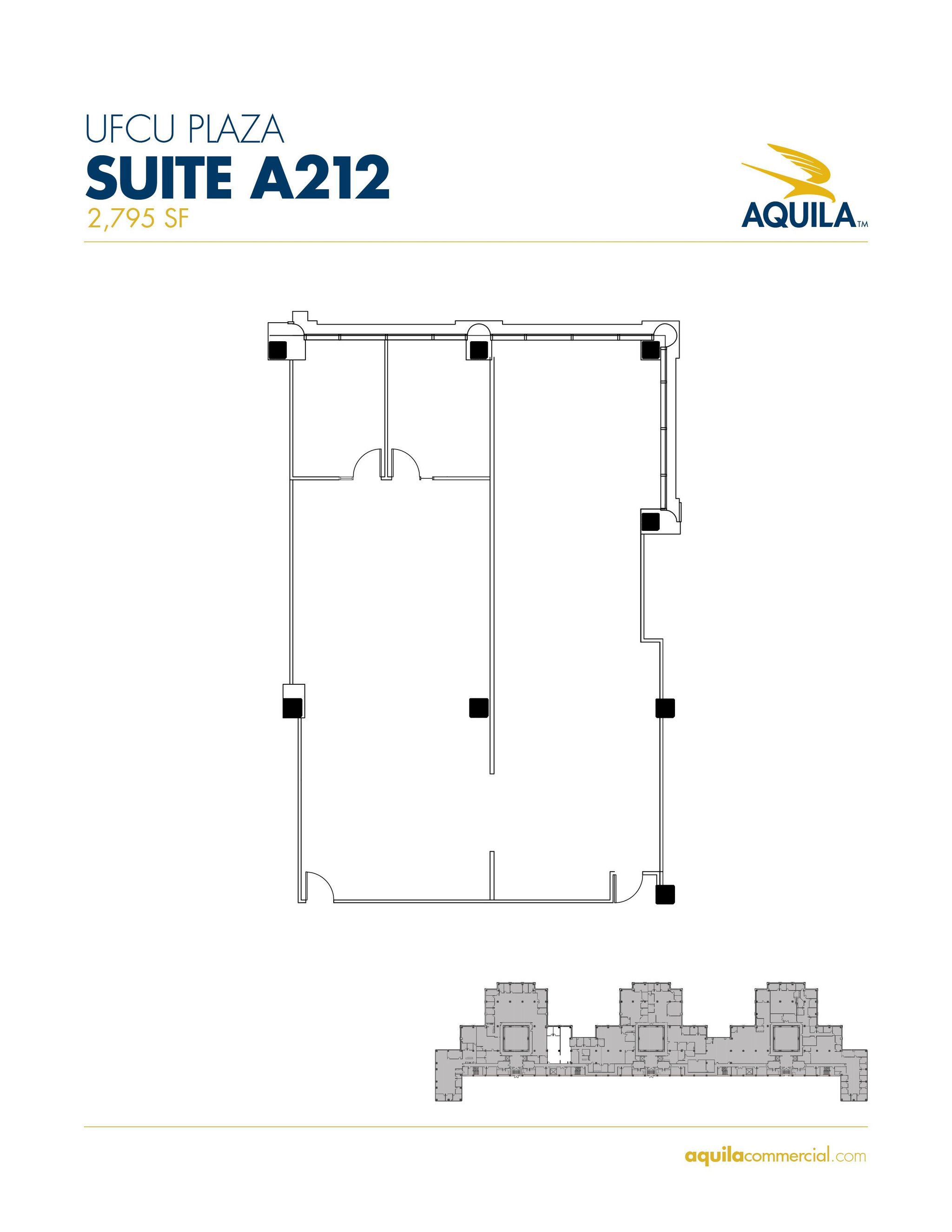 AQUILA - UFCU Plaza - Suite A212
