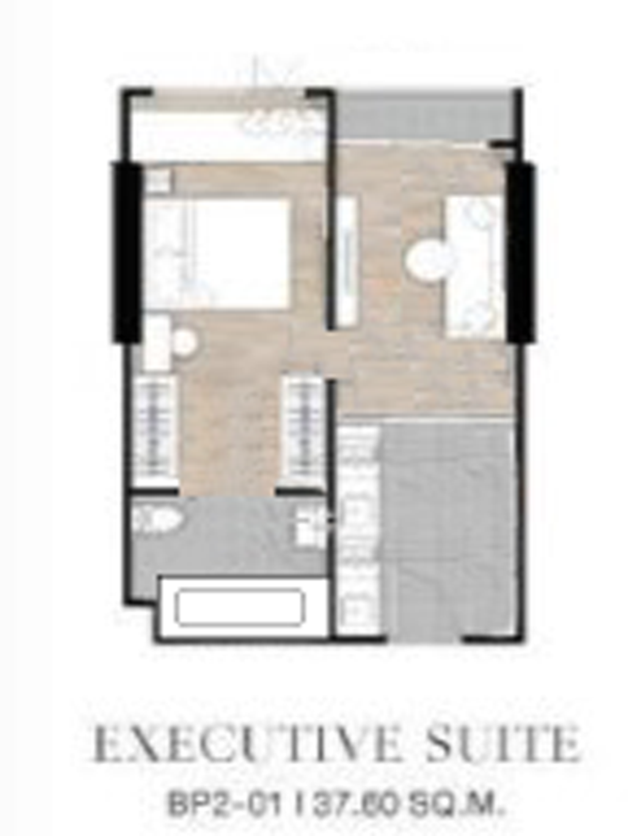 1Bedroom 37.5sqm