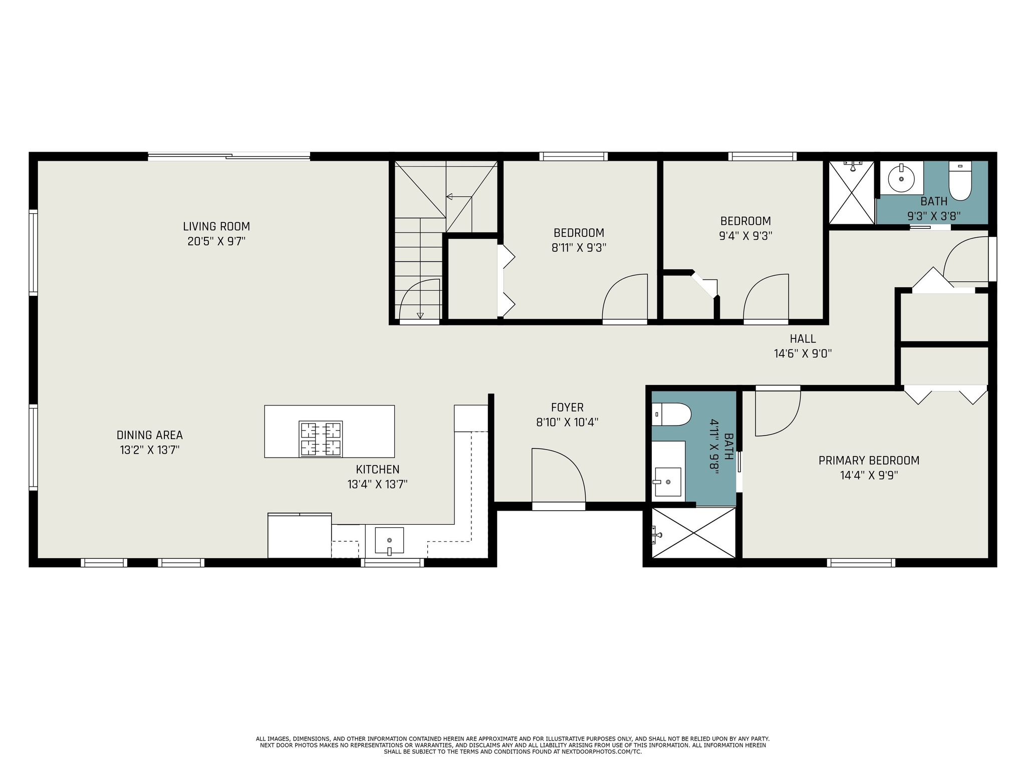 Main Level Floor Plan