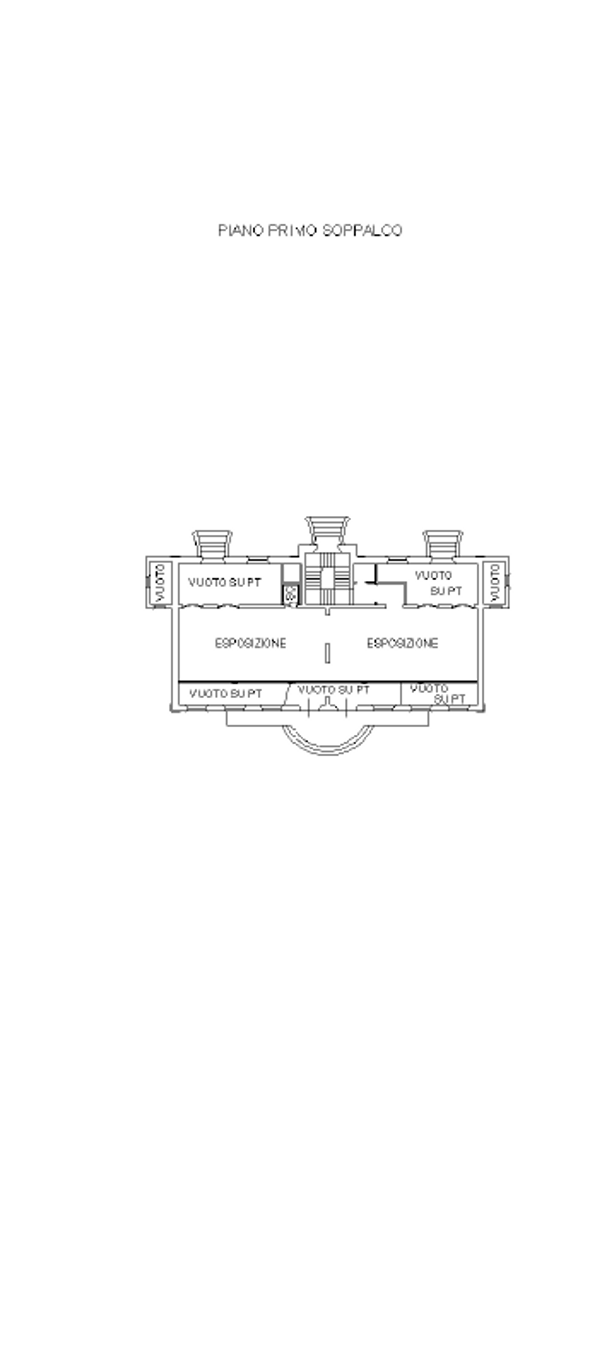 GY51- 111068 Planimetria piano primo soppalco