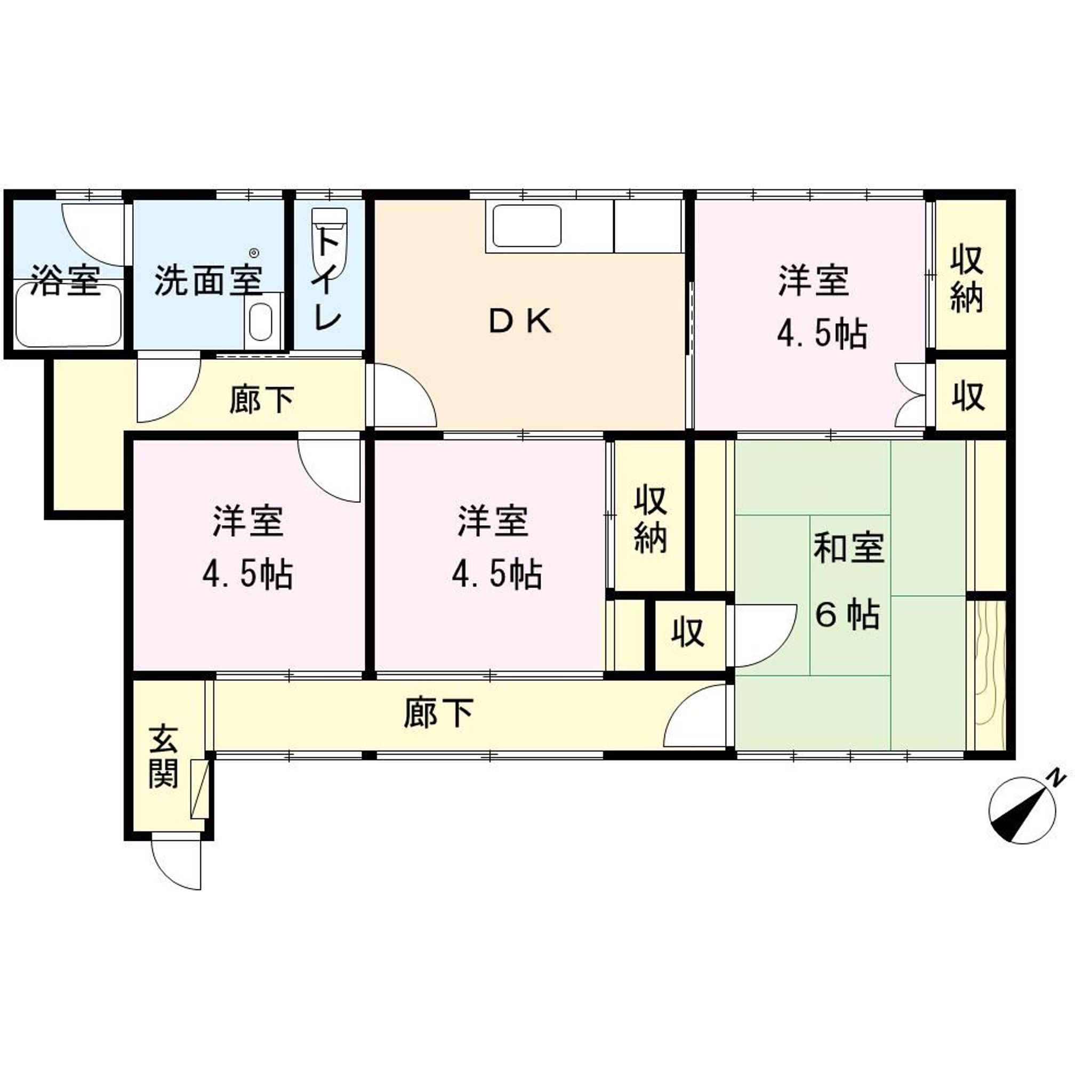 松本アパート１Ｆ