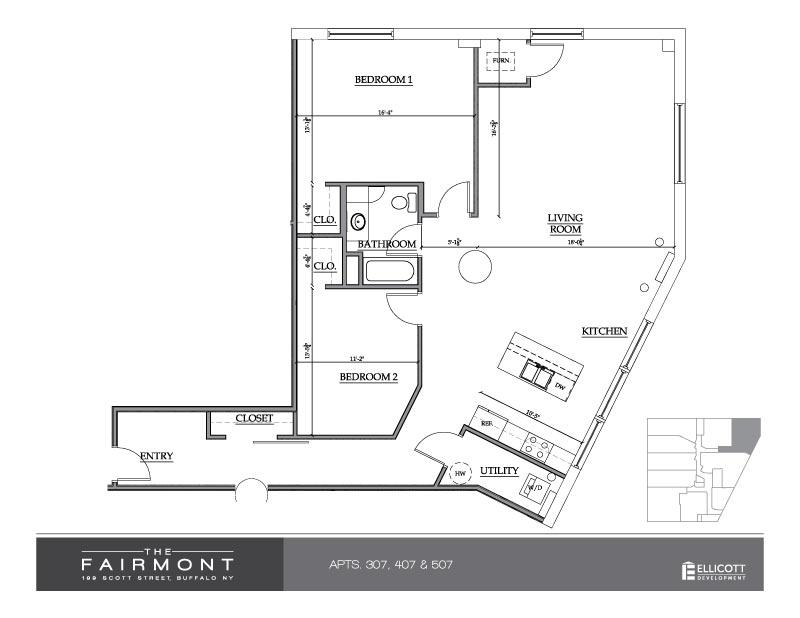 Apartments 307, 407, 507 