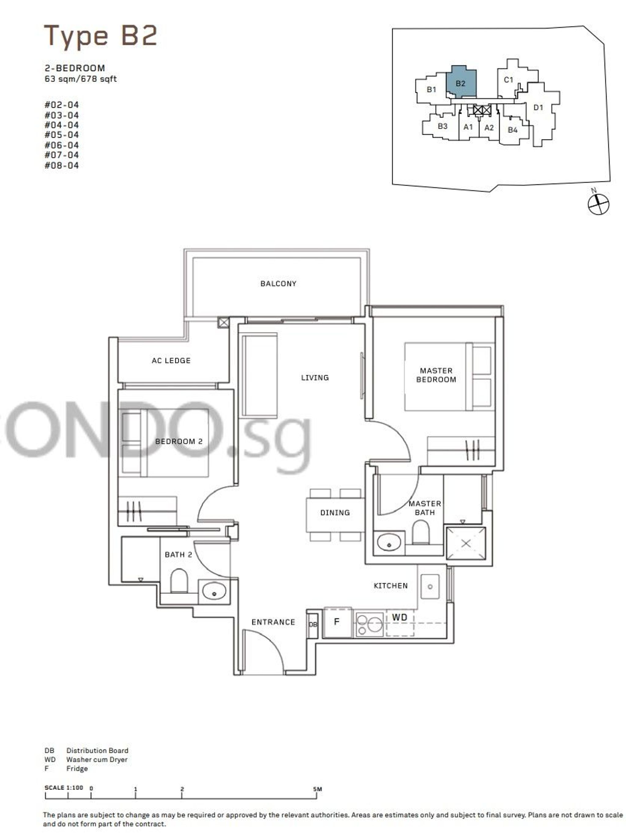 Stack 4 floor plan myra