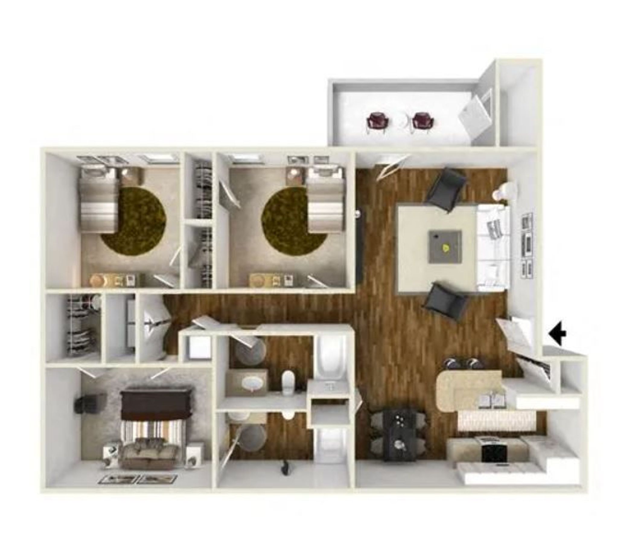 Lagniappe Three Bedroom 