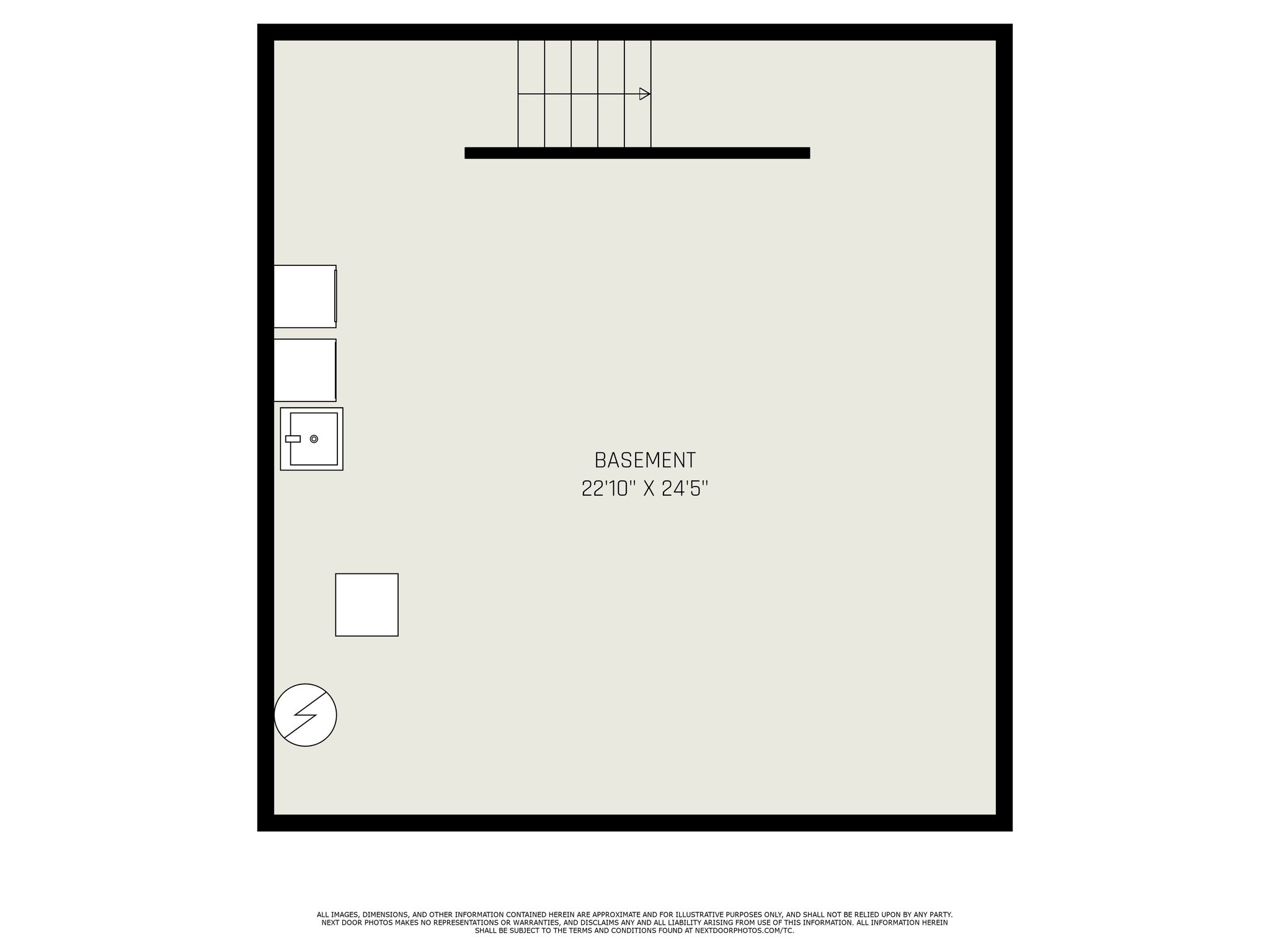 Basement floor plan