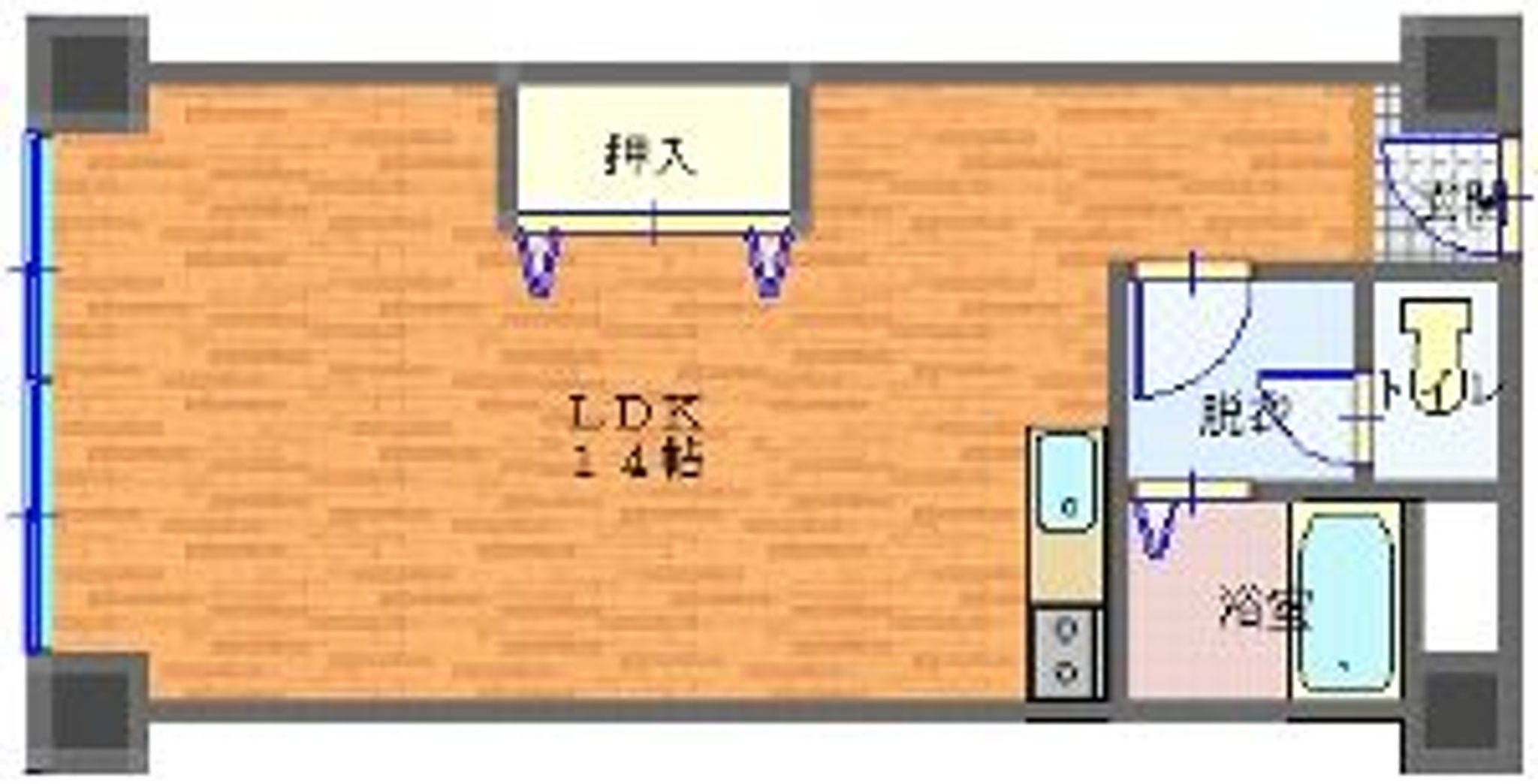 ヴィラ天領212号室