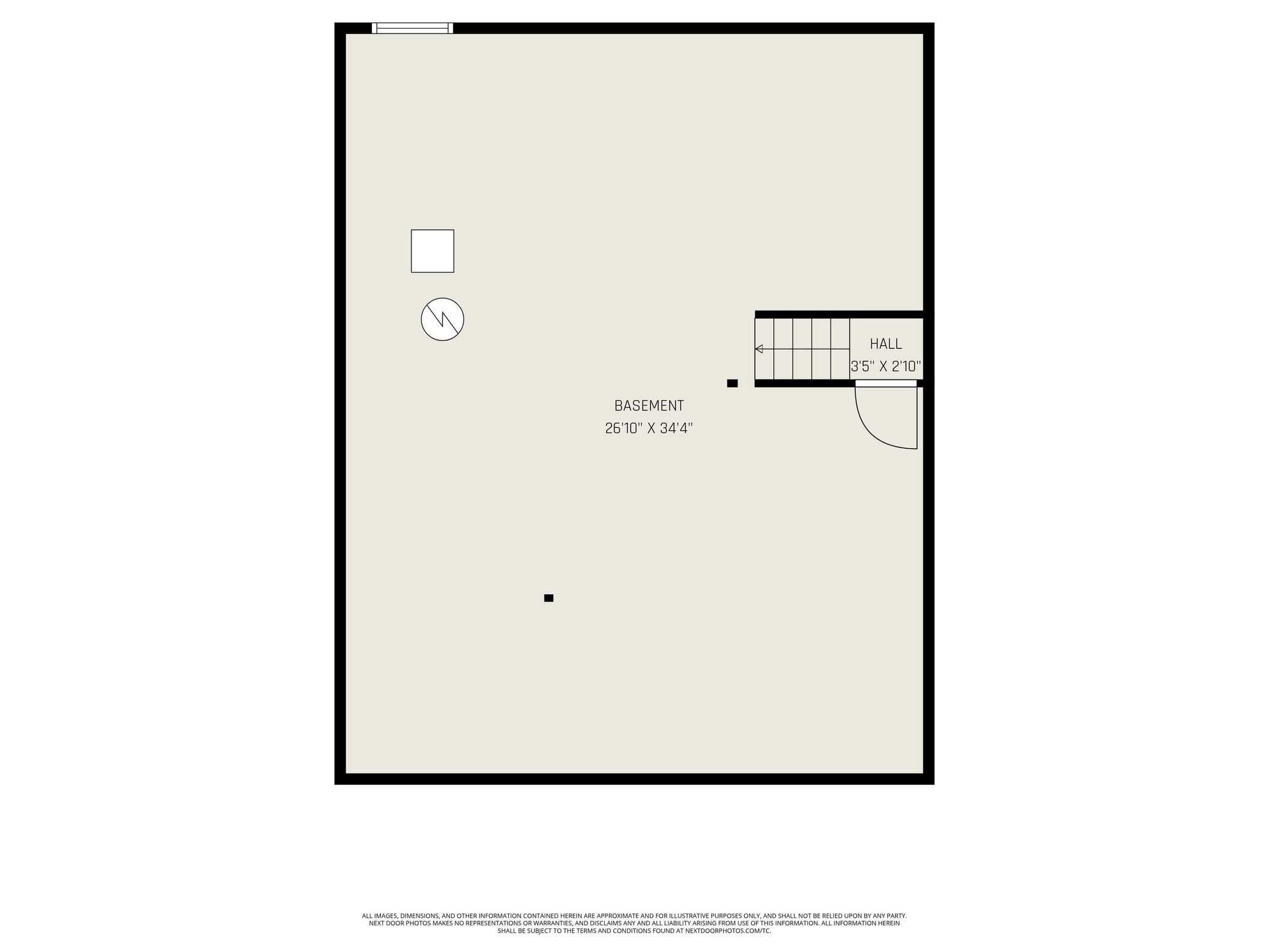 Basement floor plan