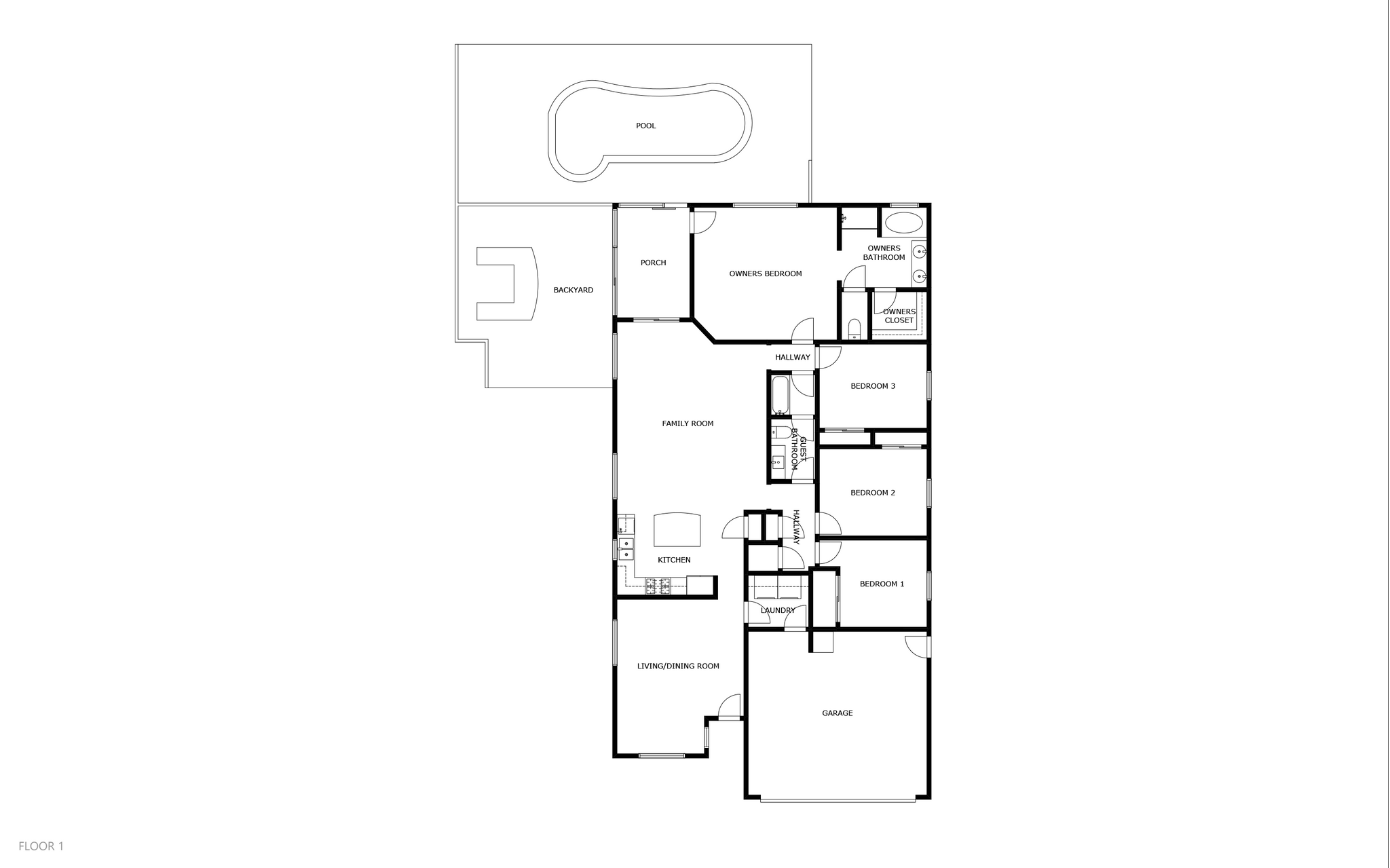 109 corte Rancho dorada Floor plan