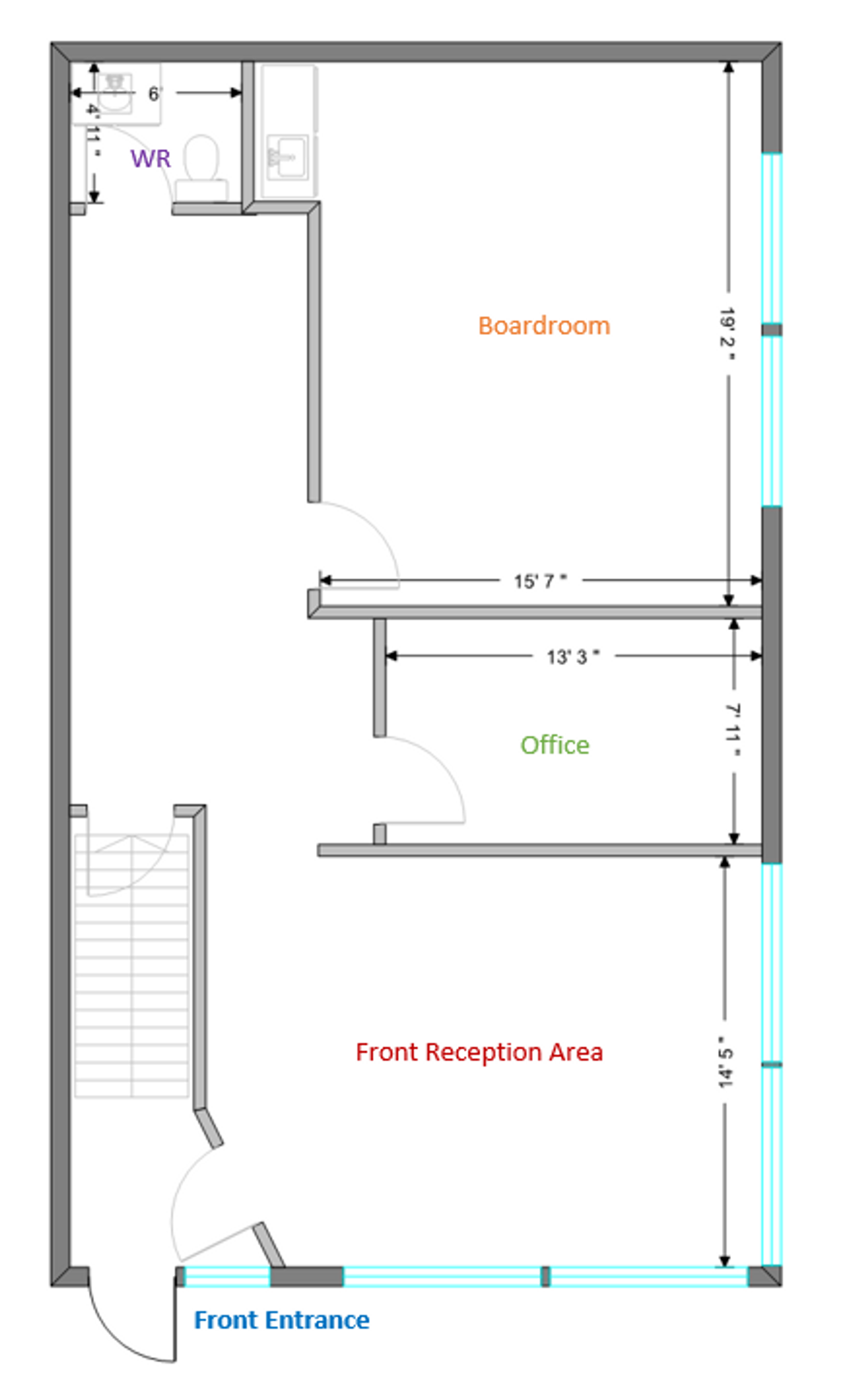 Main Floor Plan 