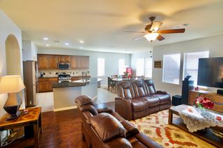 living, dining and kitchen