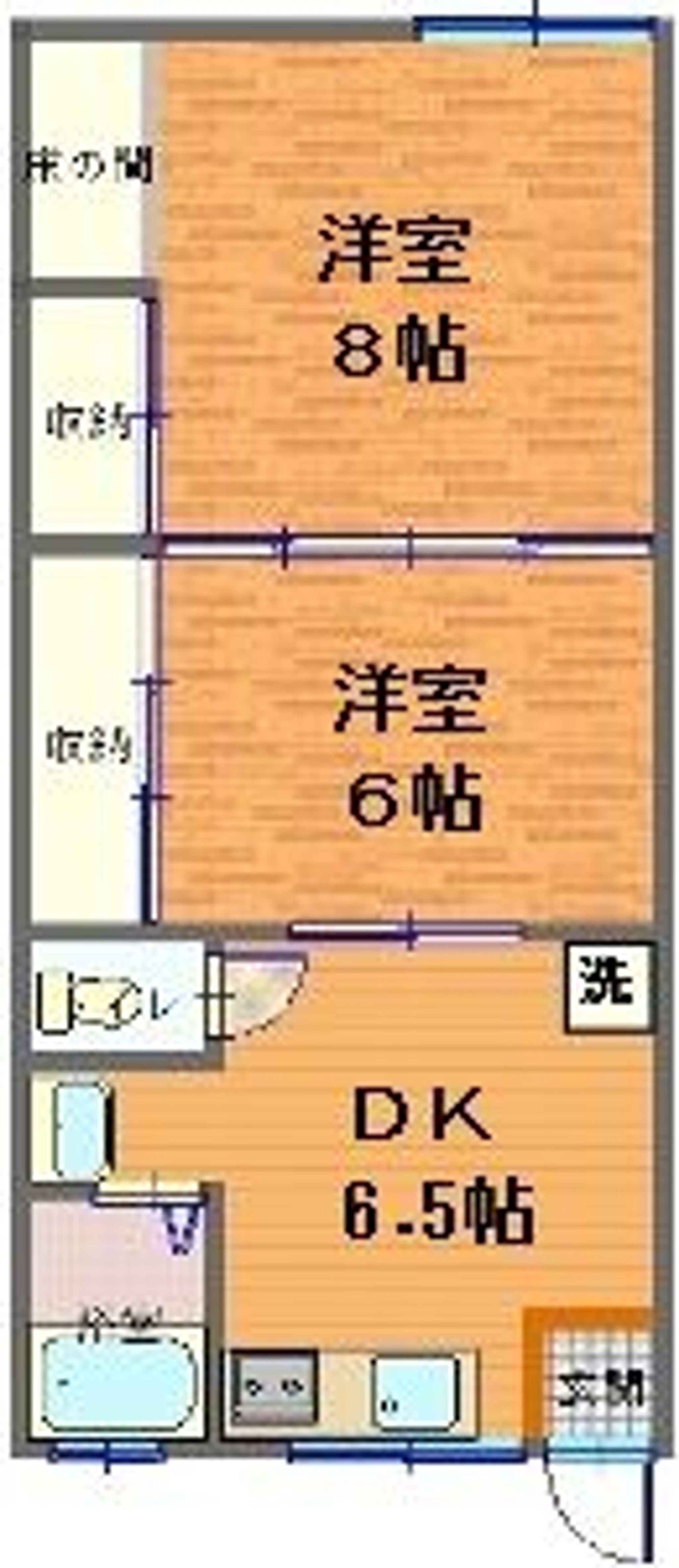 伊藤アパートＤ号棟　23号室