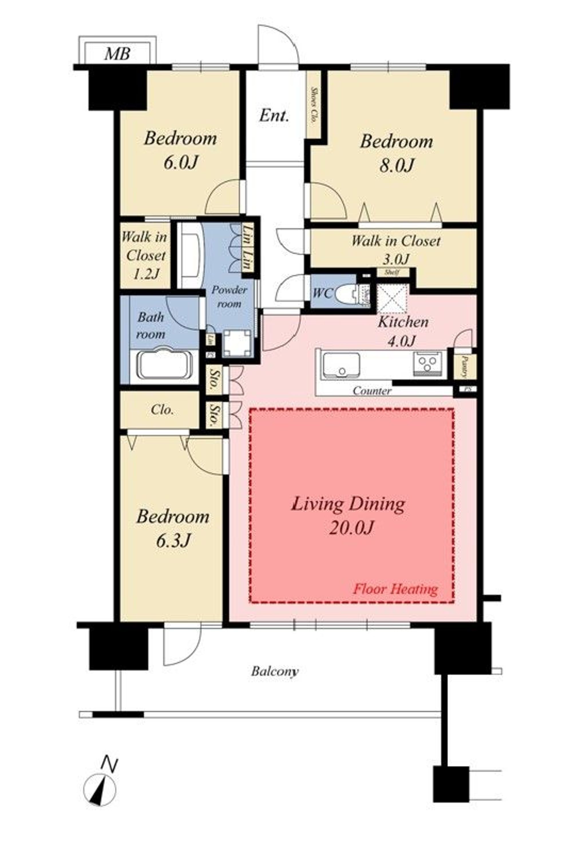 間取り図_ヴェレーナシティ千葉ニュータウン中央