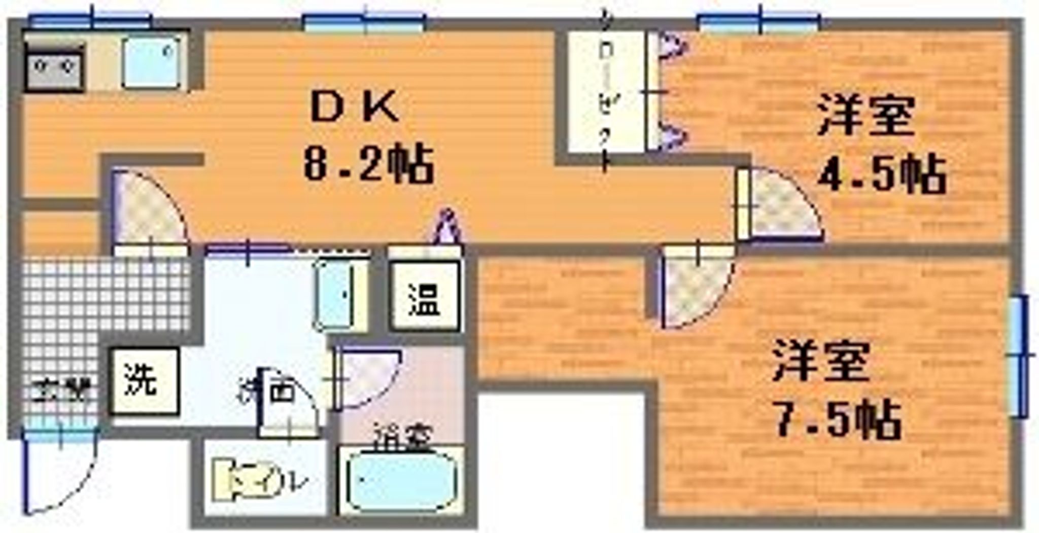 ヴィラ佐和田1号棟　10号室