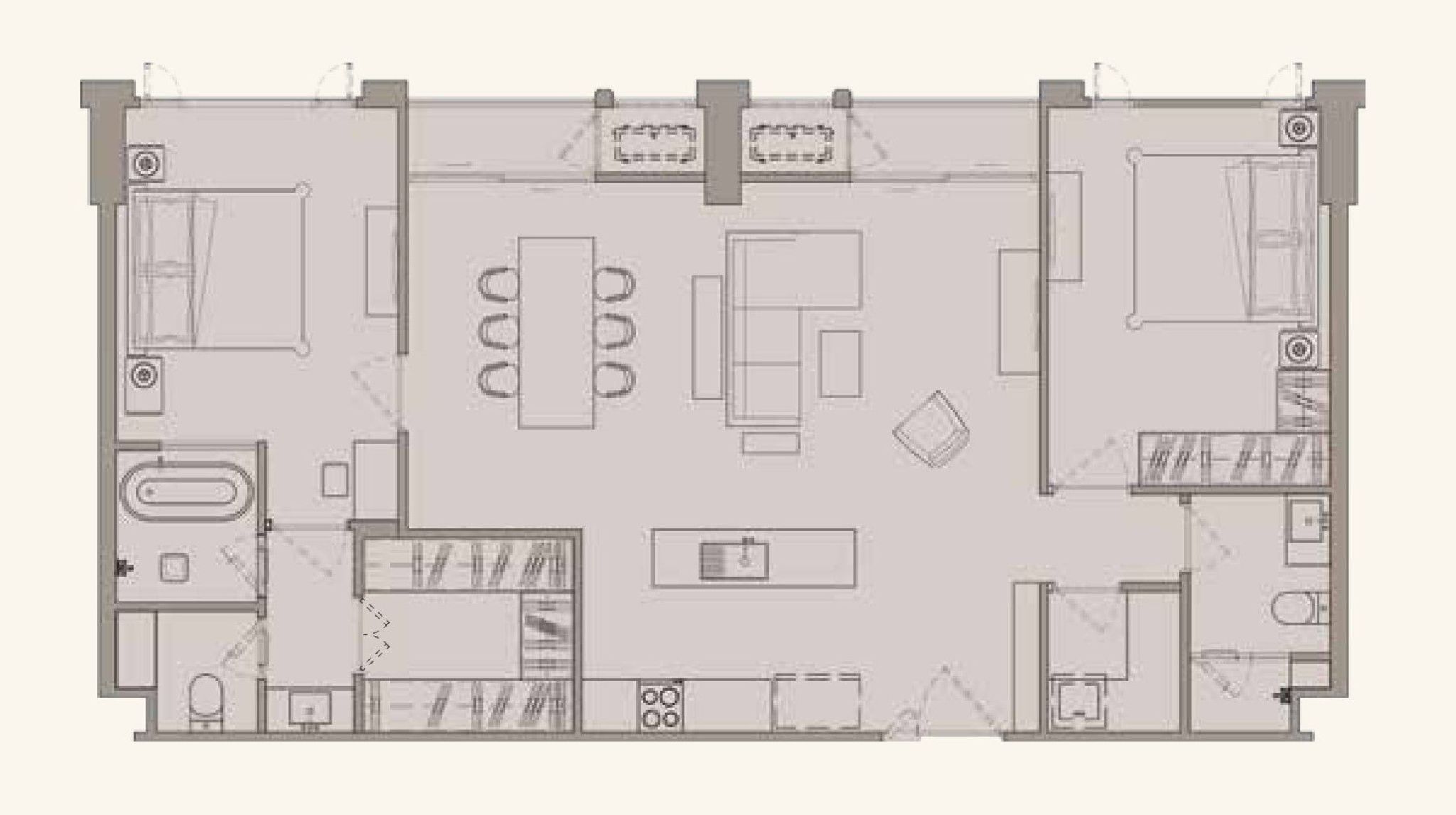 2Bedroom 99sqm