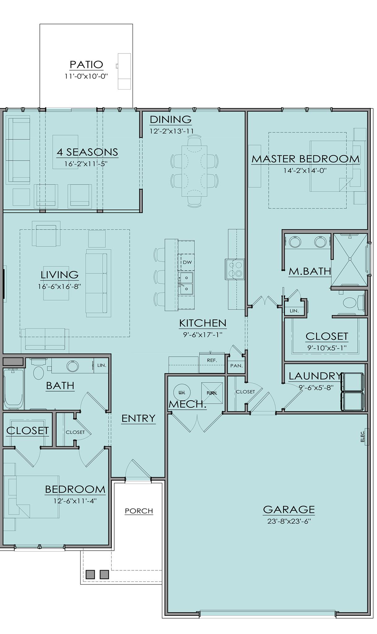 Villas at Hartman Lakes Model