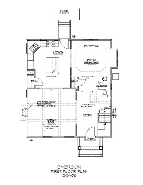 1628 Wickham Way First Floor Plan
