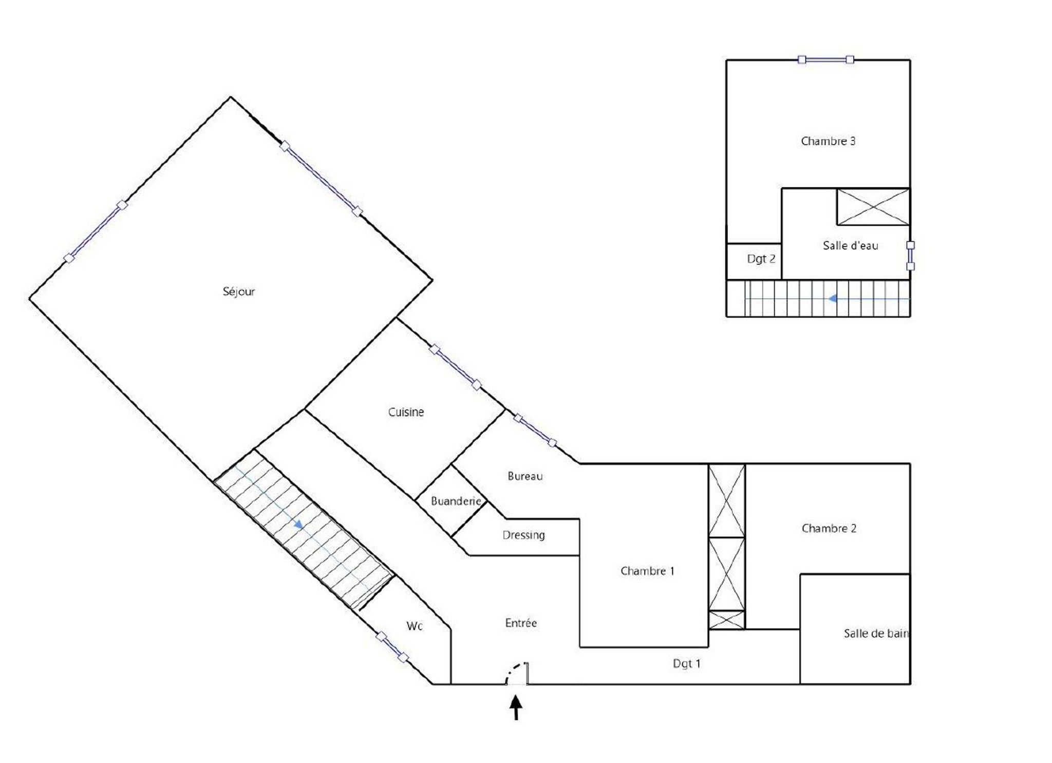 plan villa grasse