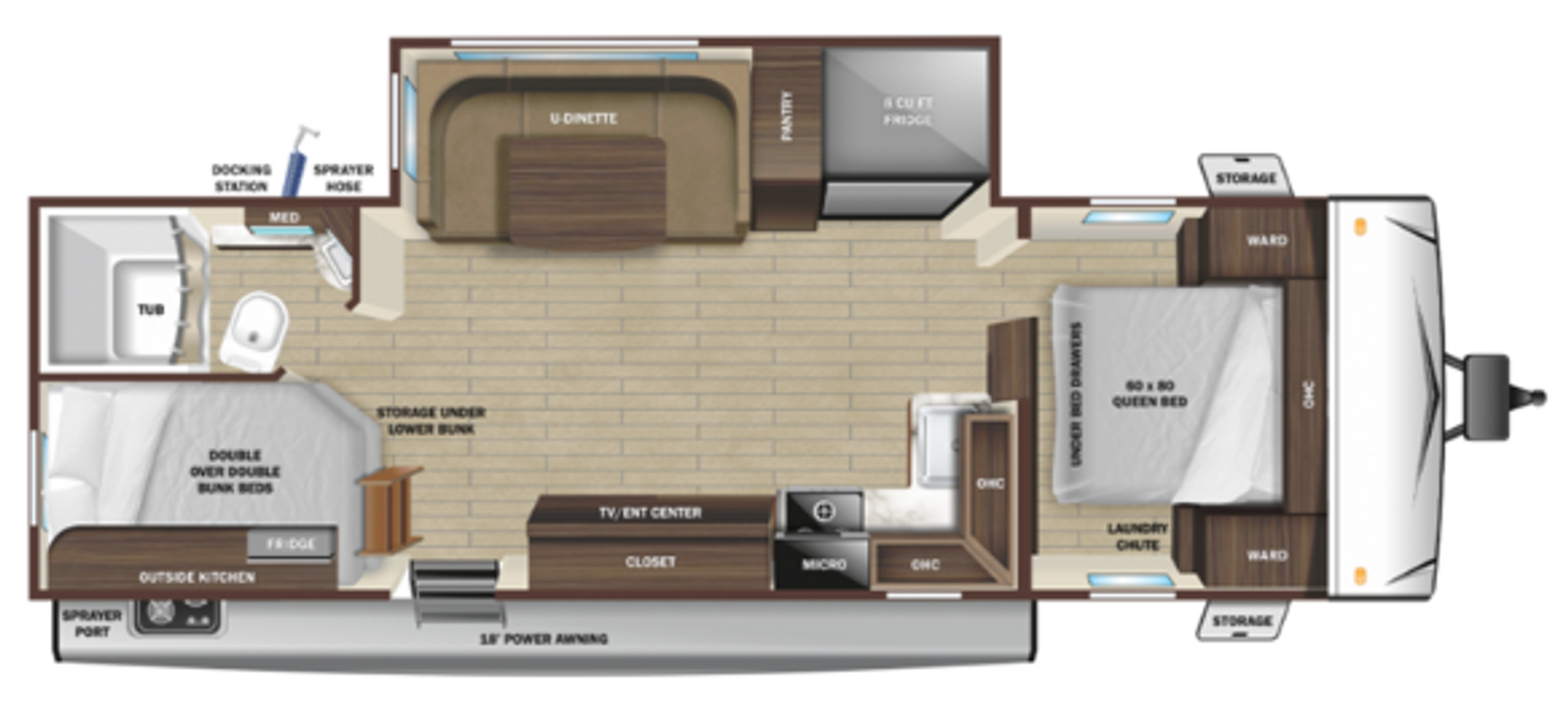 2022 Highland Ridge RV Range Lite RL241BH