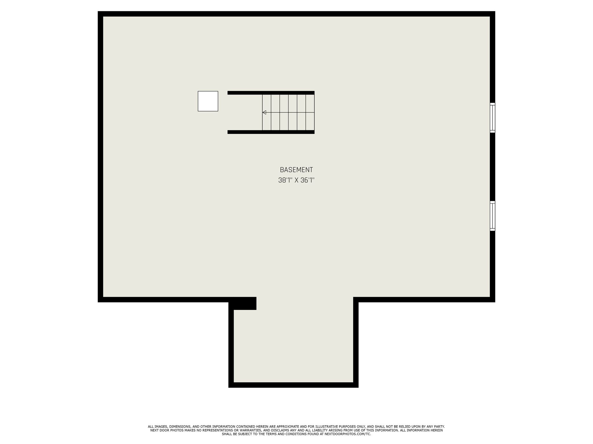 Basement floor plan