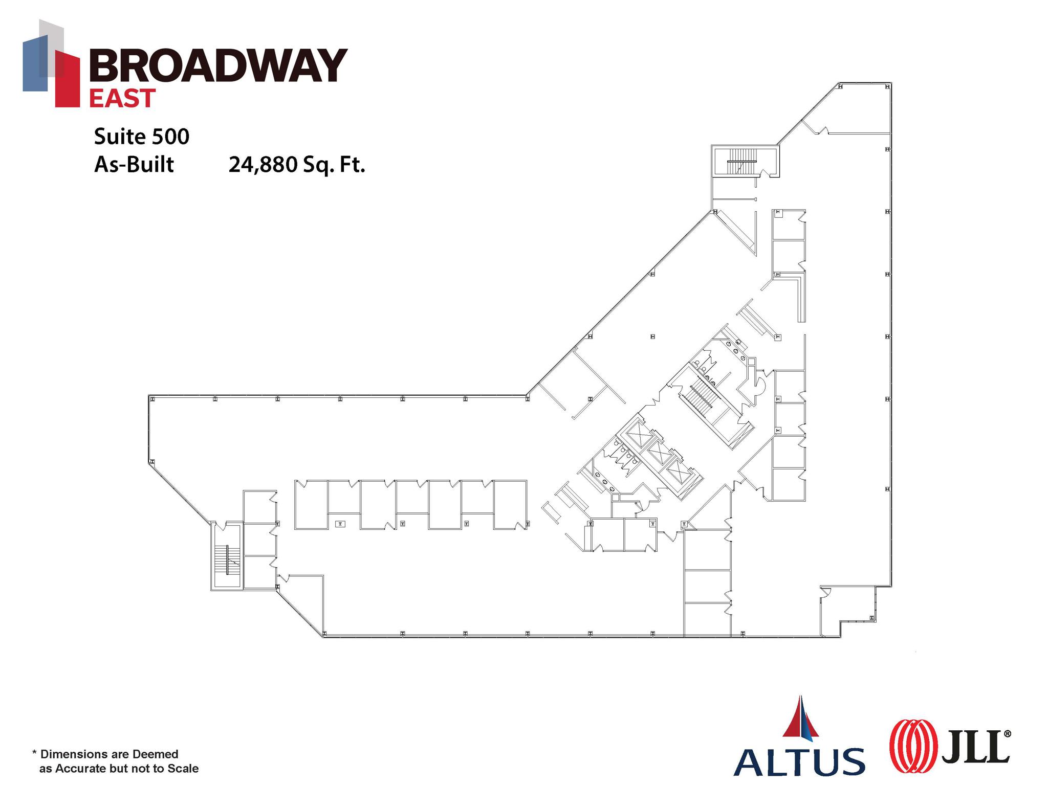 Suite 500 Floor Plan