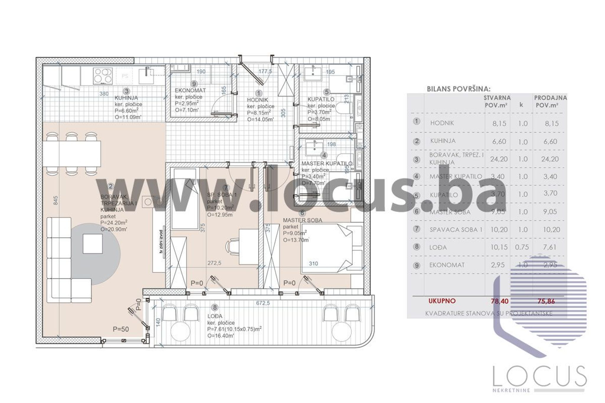 Tlocrt-75,86m2
