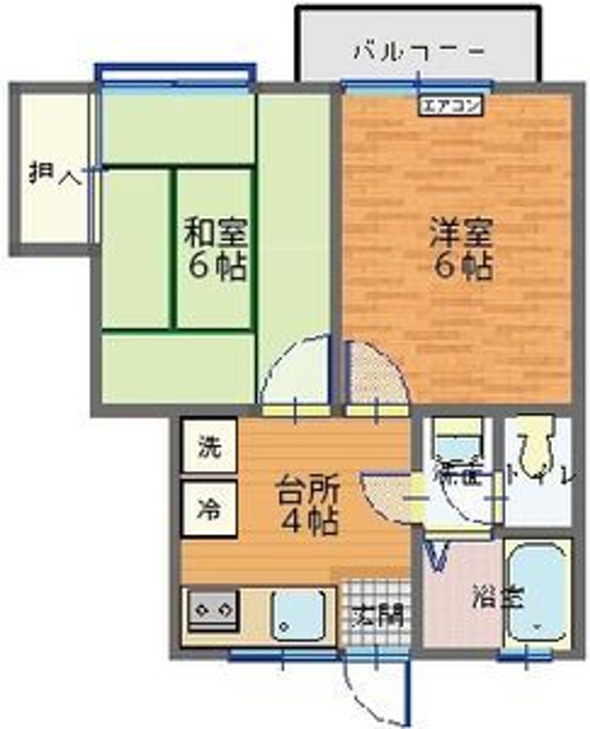 タウンかないⅡ　　　205号室