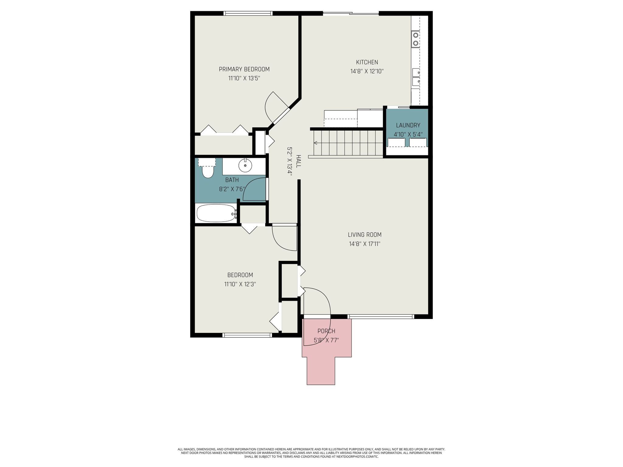 Main level floor plan