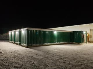 53' Complex - Exterior at Night